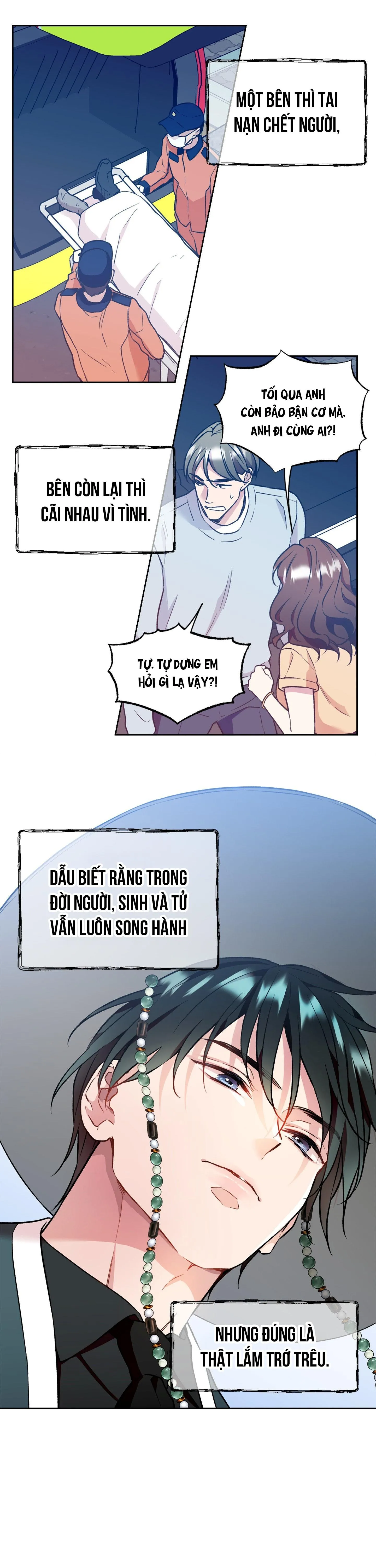 Thần chết muốn trở thành thần tình yêu! Chapter 1 Trang 26