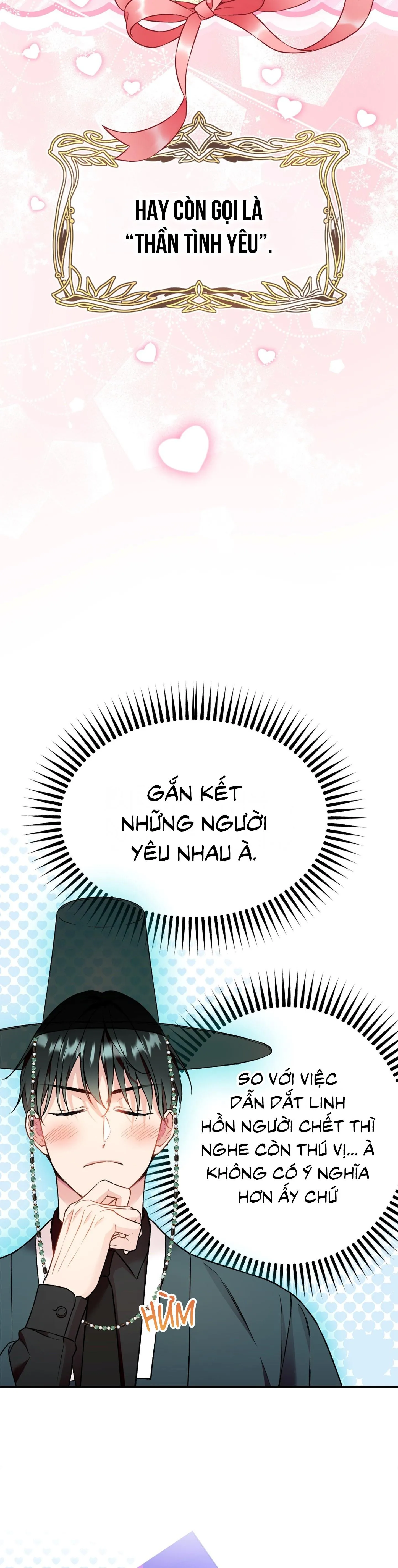 Thần chết muốn trở thành thần tình yêu! Chapter 1 Trang 34