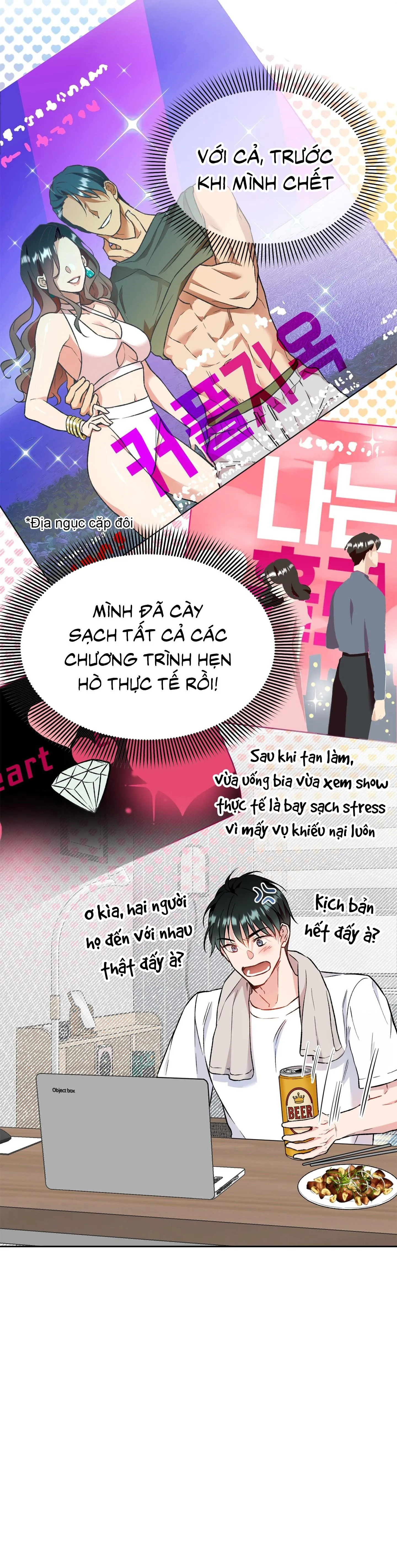 Thần chết muốn trở thành thần tình yêu! Chapter 1 Trang 35