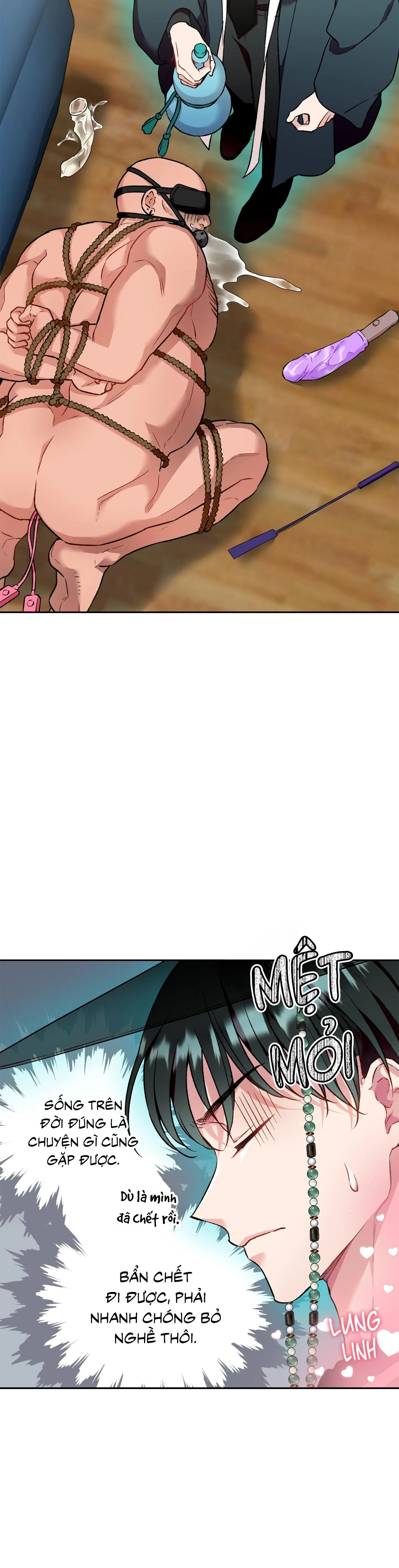 Thần chết muốn trở thành thần tình yêu! Chapter 1 Trang 38