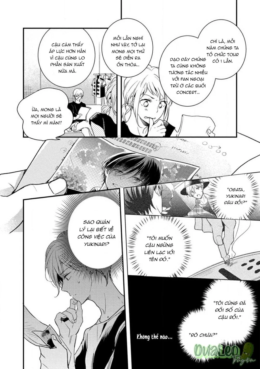 Chàng thần tượng muốn bị vạch trần Chapter 4 Trang 12