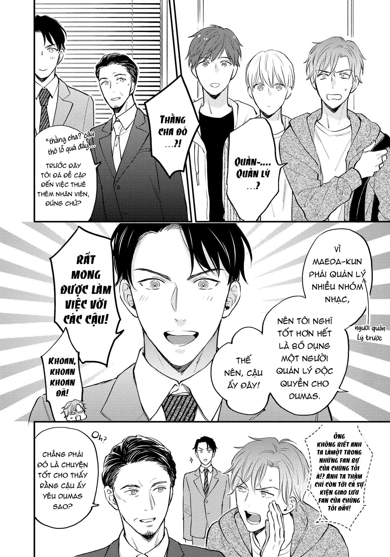 Thần tượng sống và chàng hiệp sĩ Doruota Chapter 2 Trang 4