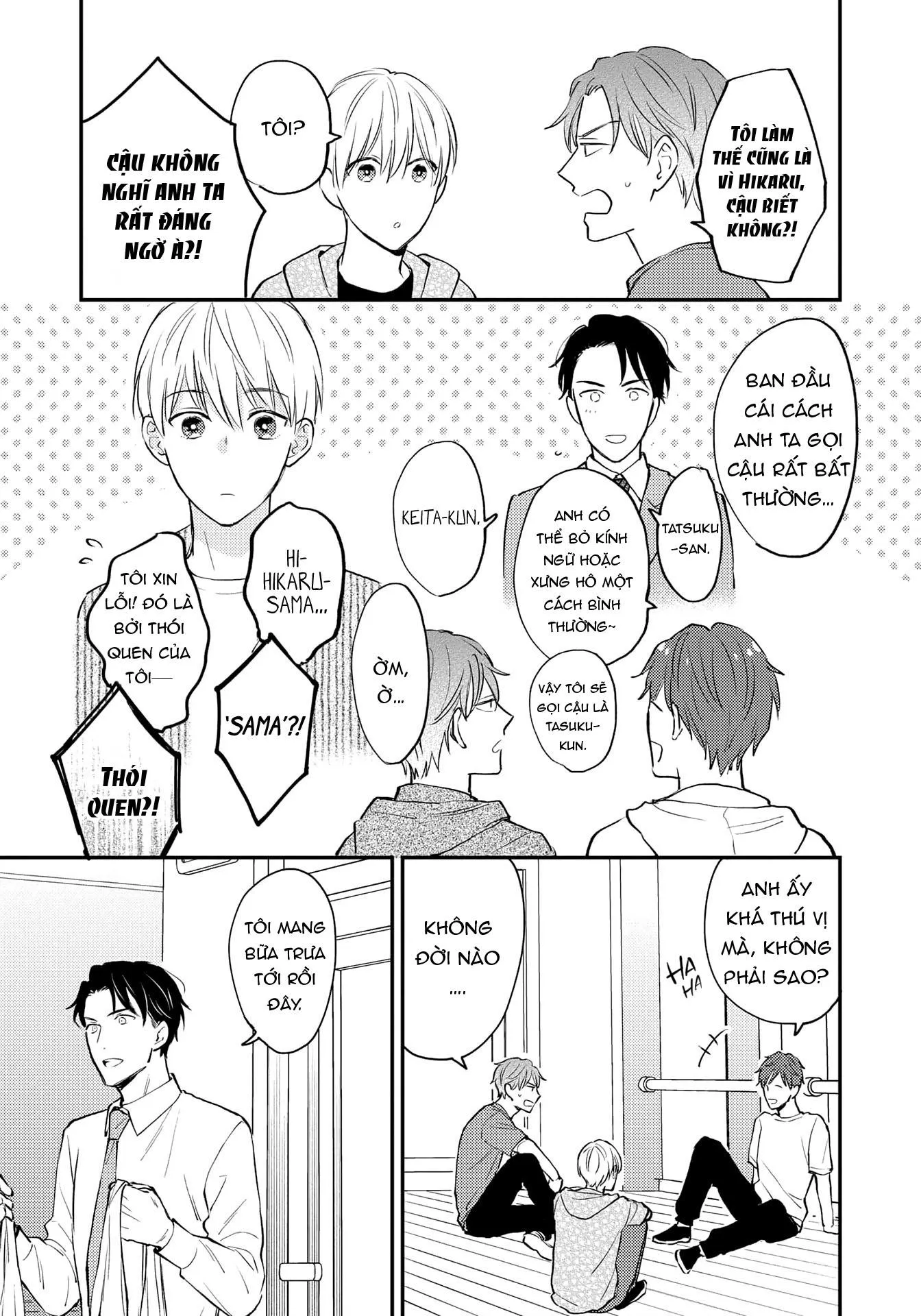 Thần tượng sống và chàng hiệp sĩ Doruota Chapter 2 Trang 7