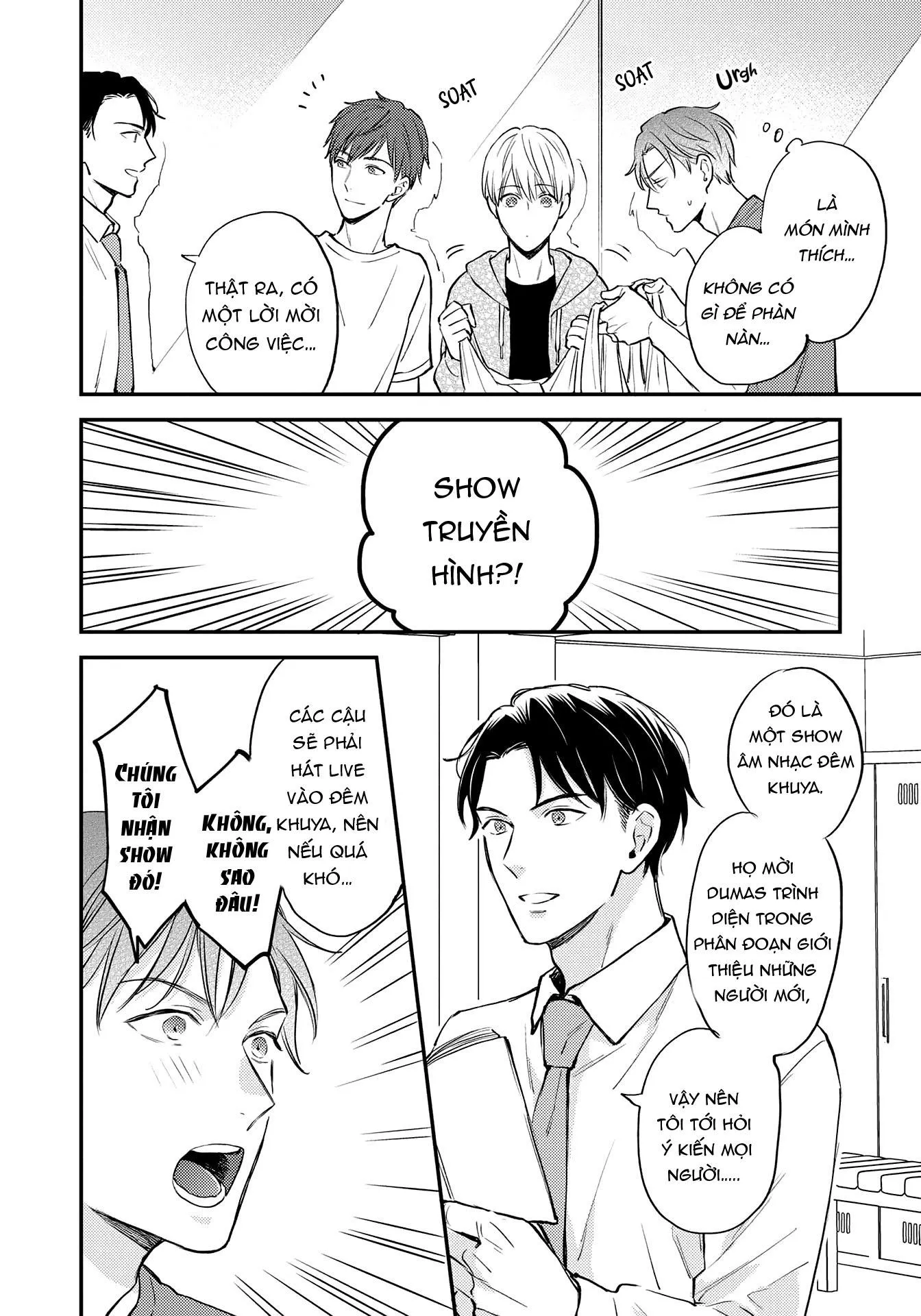 Thần tượng sống và chàng hiệp sĩ Doruota Chapter 2 Trang 8