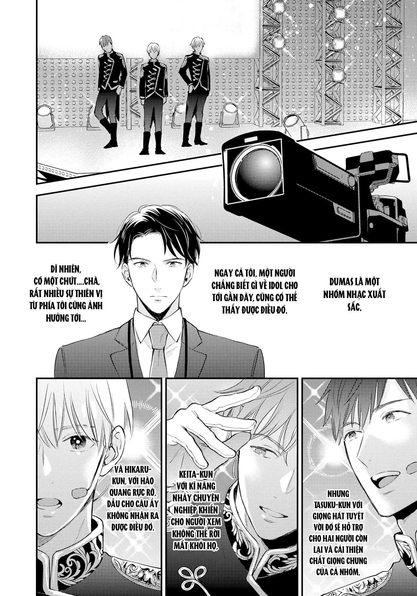 Thần tượng sống và chàng hiệp sĩ Doruota Chapter 2 Trang 32