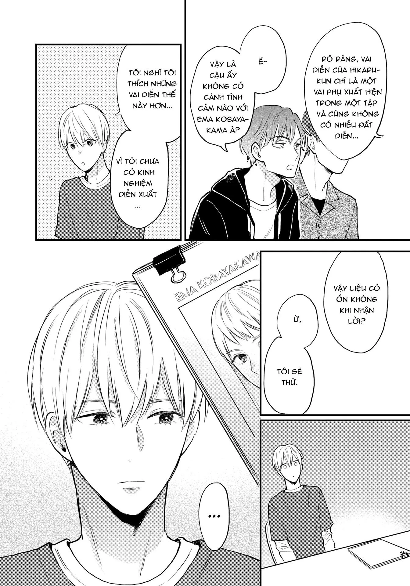 Thần tượng sống và chàng hiệp sĩ Doruota Chapter 3 Trang 6