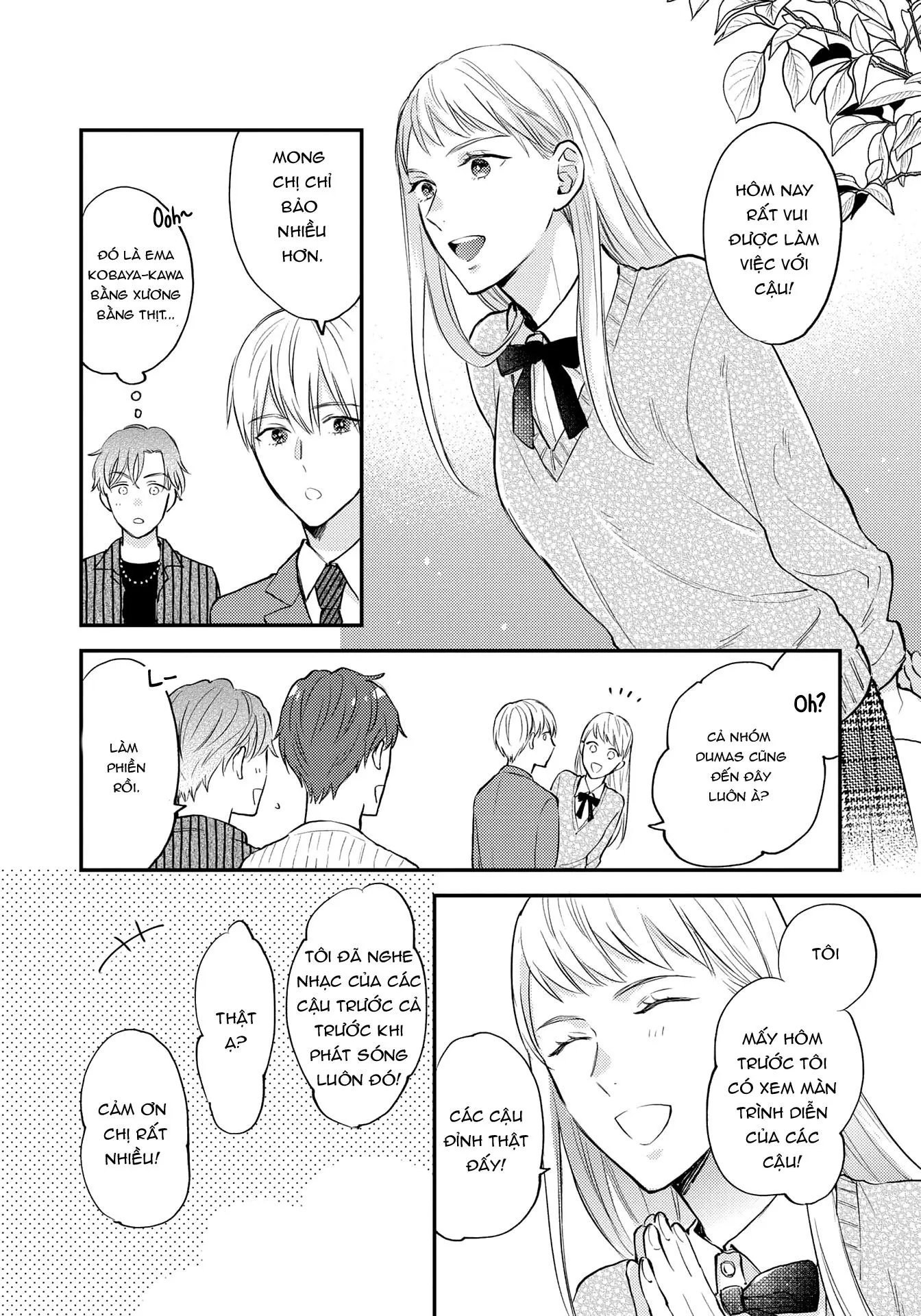 Thần tượng sống và chàng hiệp sĩ Doruota Chapter 3 Trang 8