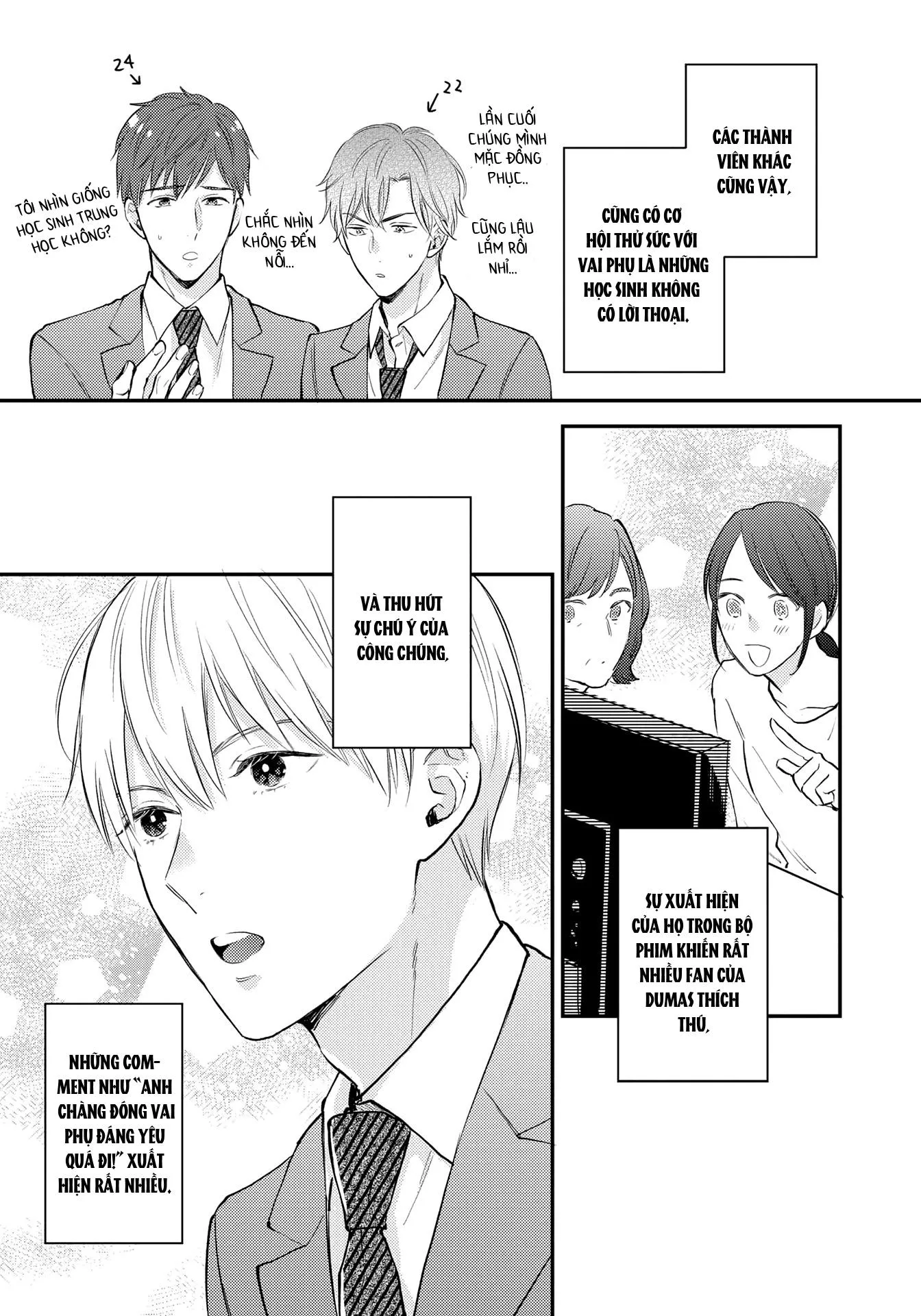 Thần tượng sống và chàng hiệp sĩ Doruota Chapter 3 Trang 11