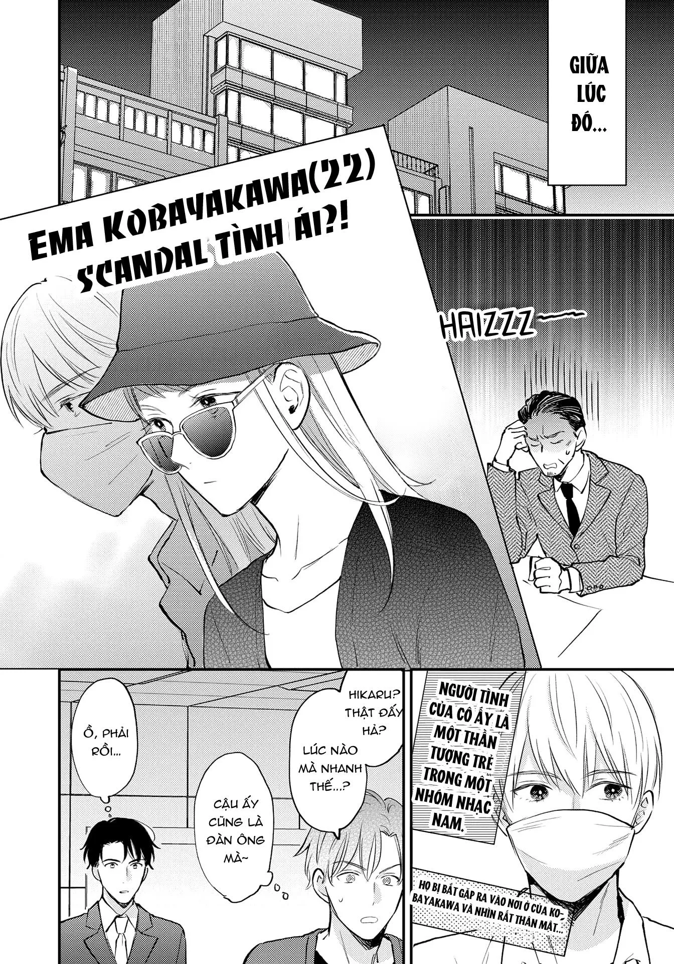 Thần tượng sống và chàng hiệp sĩ Doruota Chapter 3 Trang 12