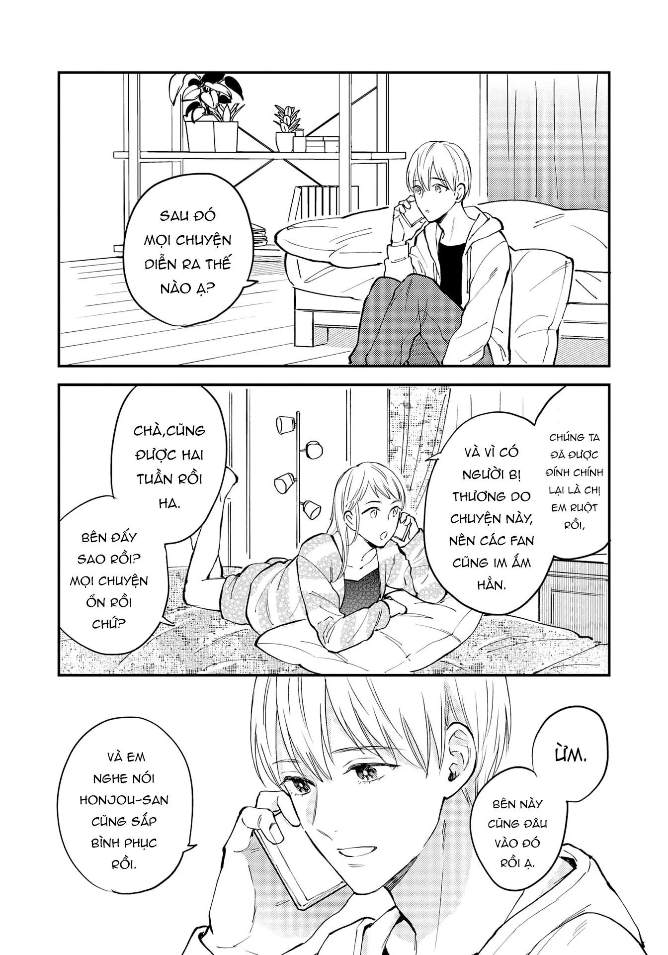 Thần tượng sống và chàng hiệp sĩ Doruota Chapter 4 Trang 5