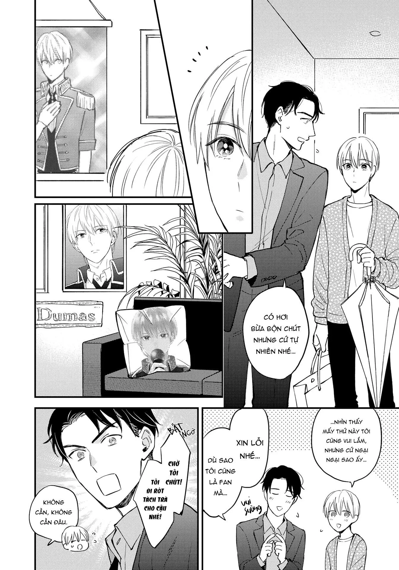 Thần tượng sống và chàng hiệp sĩ Doruota Chapter 4 Trang 19