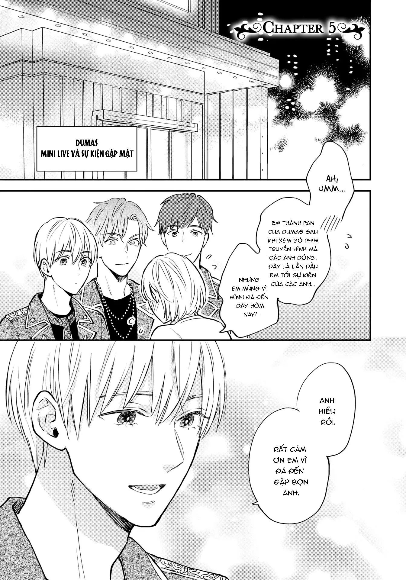 Thần tượng sống và chàng hiệp sĩ Doruota Chapter 5 Trang 3