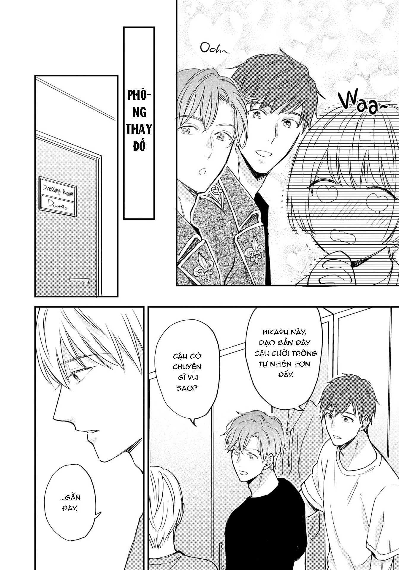 Thần tượng sống và chàng hiệp sĩ Doruota Chapter 5 Trang 4