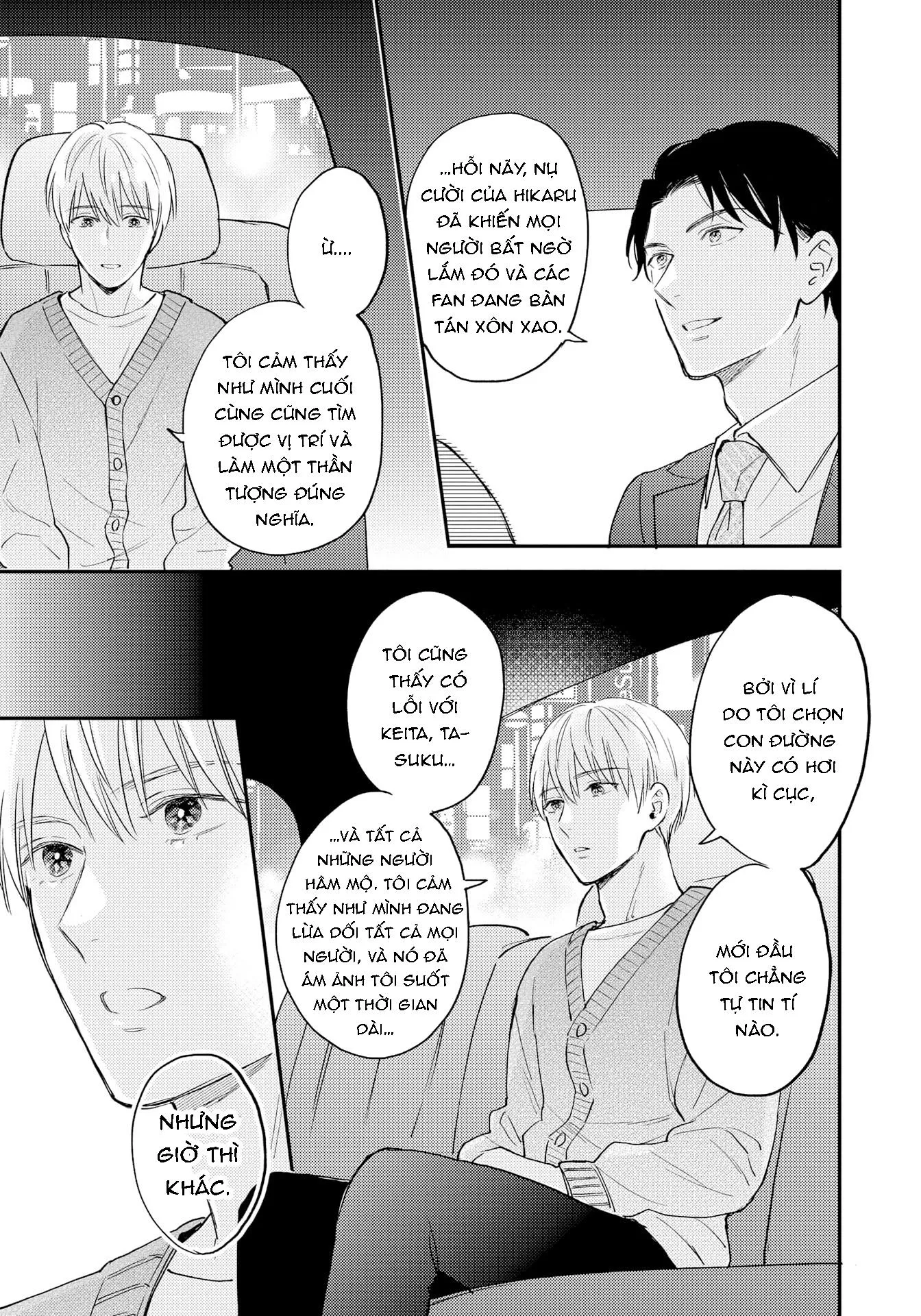 Thần tượng sống và chàng hiệp sĩ Doruota Chapter 5 Trang 23