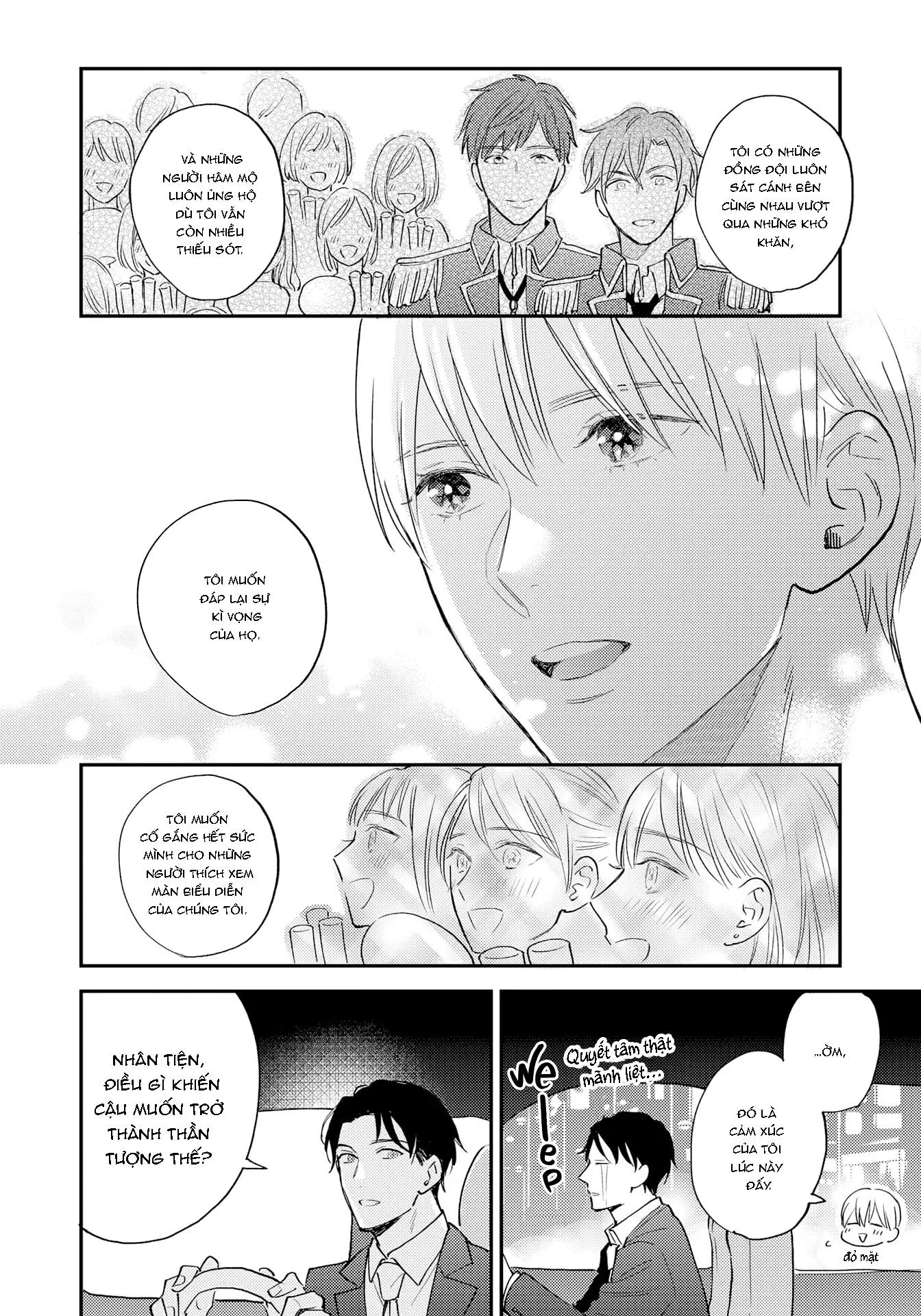 Thần tượng sống và chàng hiệp sĩ Doruota Chapter 5 Trang 24