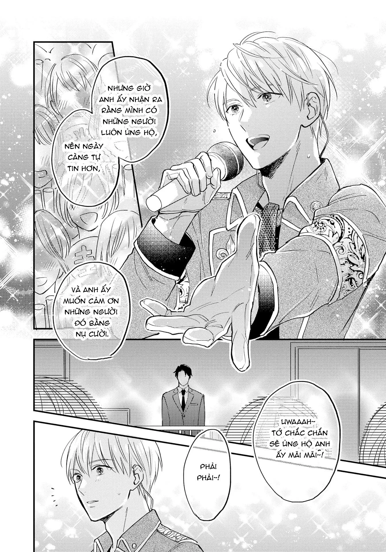 Thần tượng sống và chàng hiệp sĩ Doruota Chapter 5 Trang 44