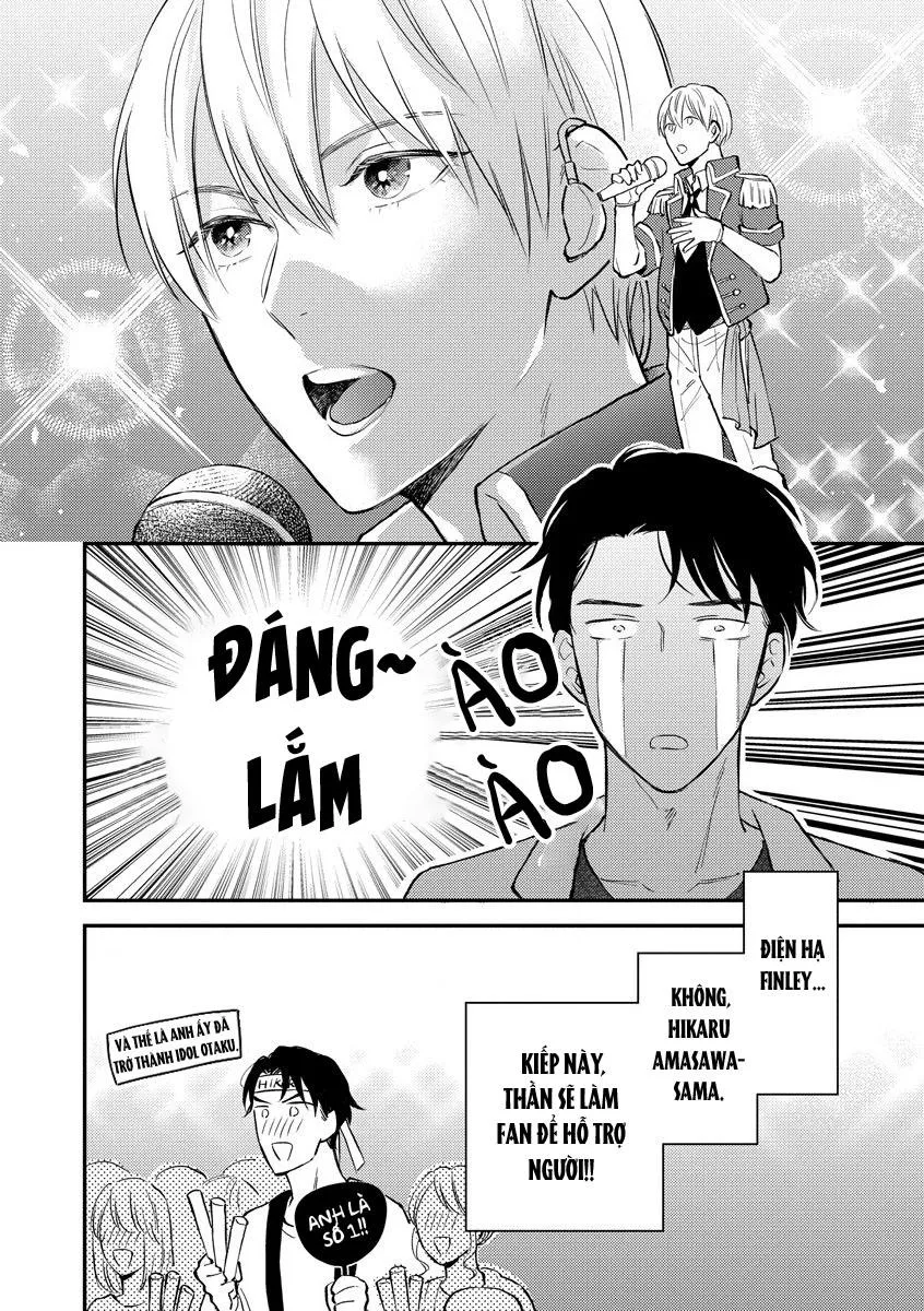 Thần tượng sống và chàng hiệp sĩ Doruota Chapter 1 Trang 22