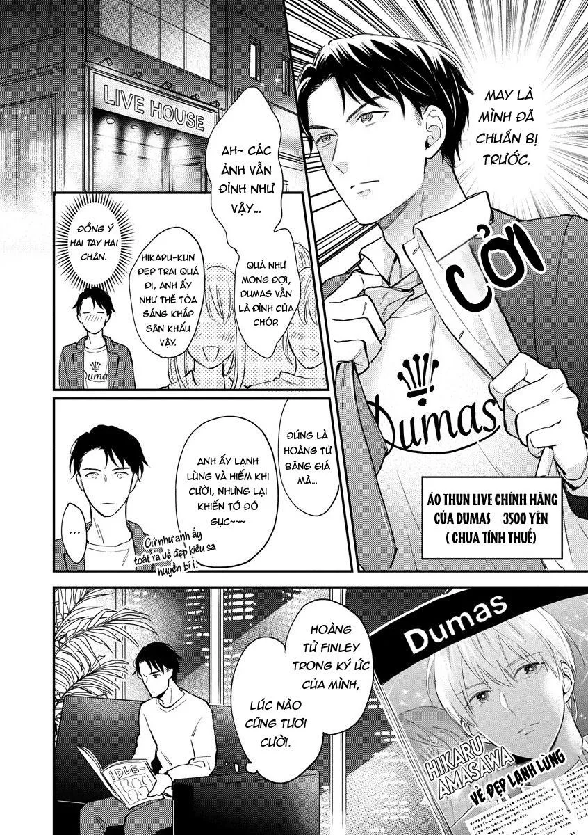 Thần tượng sống và chàng hiệp sĩ Doruota Chapter 1 Trang 24