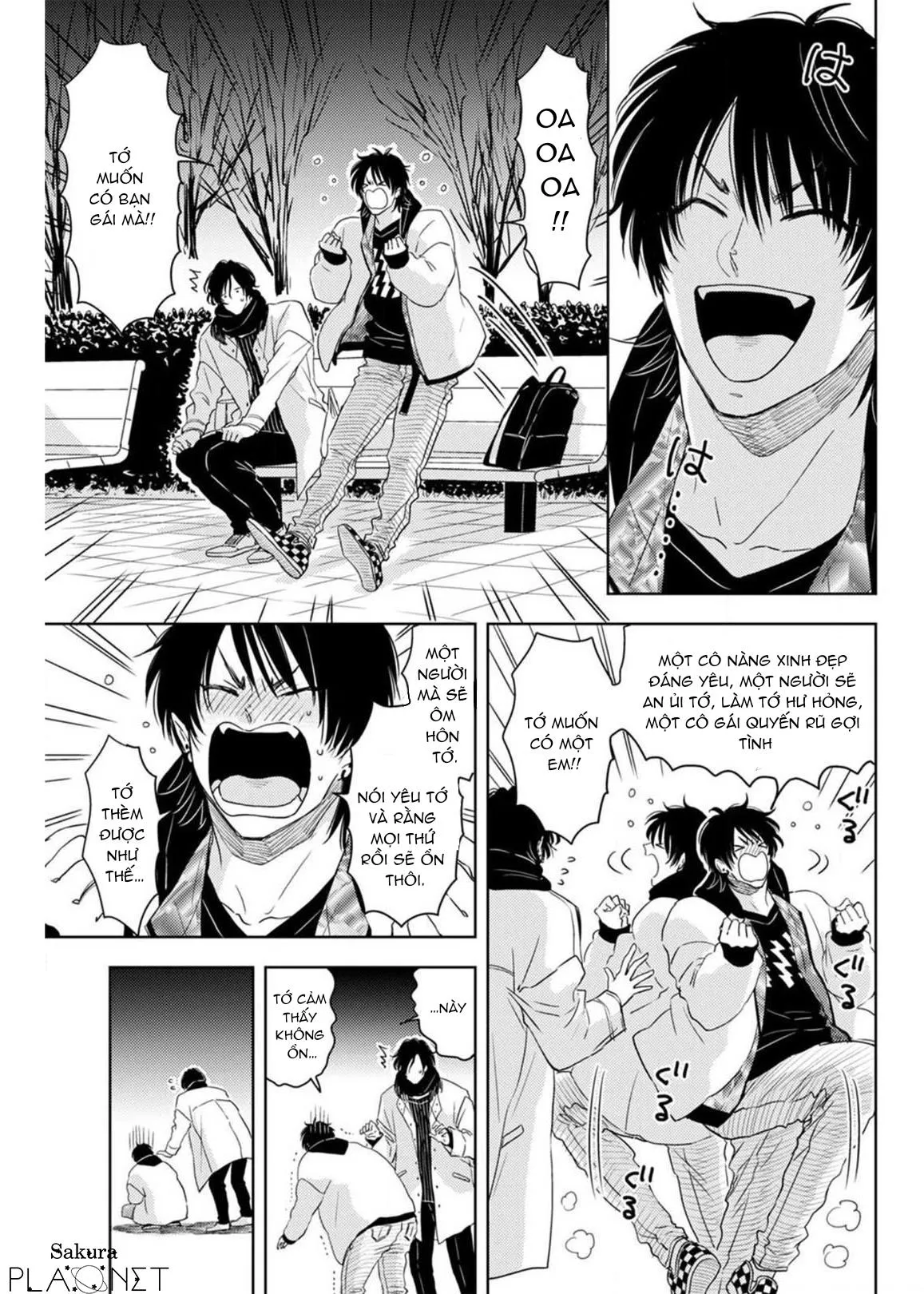 Thằng bạn buscu tôi trong lúc tôi ngủ phải làm sao đây Chapter 3 Trang 12