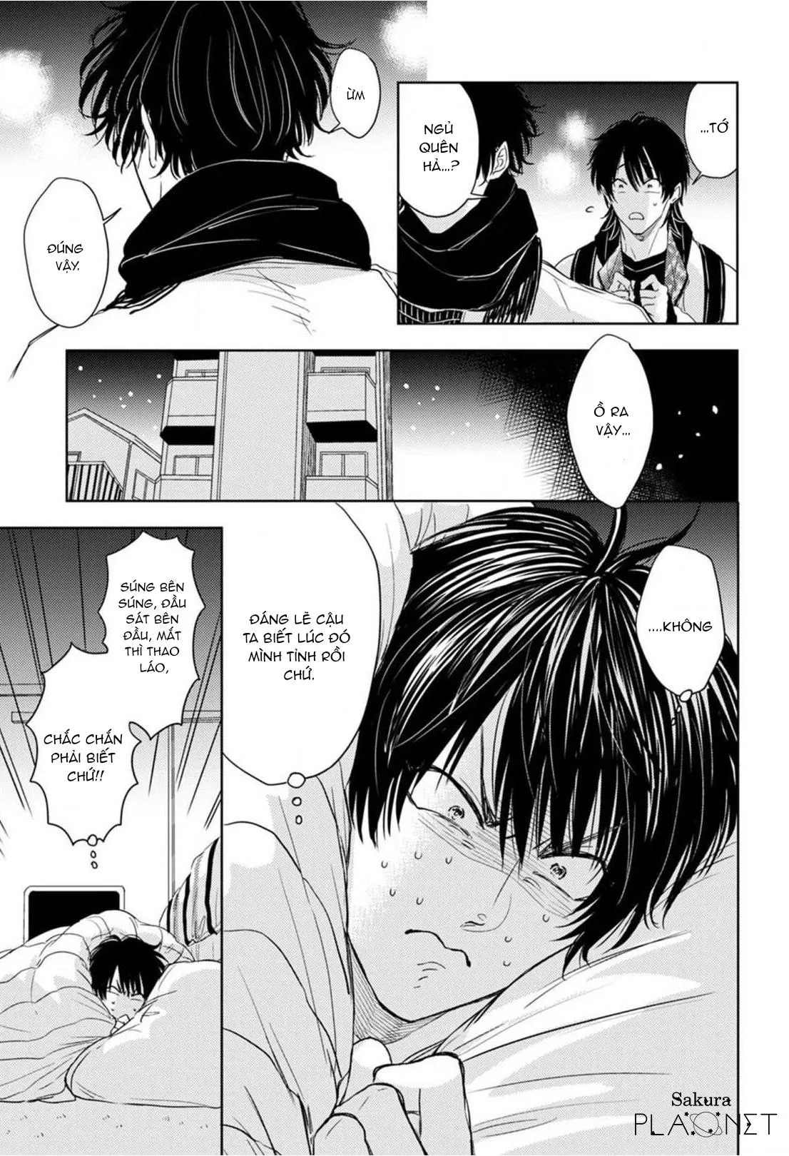 Thằng bạn buscu tôi trong lúc tôi ngủ phải làm sao đây Chapter 3 Trang 22