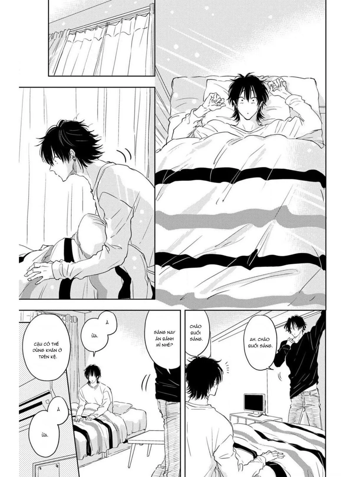 Thằng bạn buscu tôi trong lúc tôi ngủ phải làm sao đây Chapter 4 Trang 32