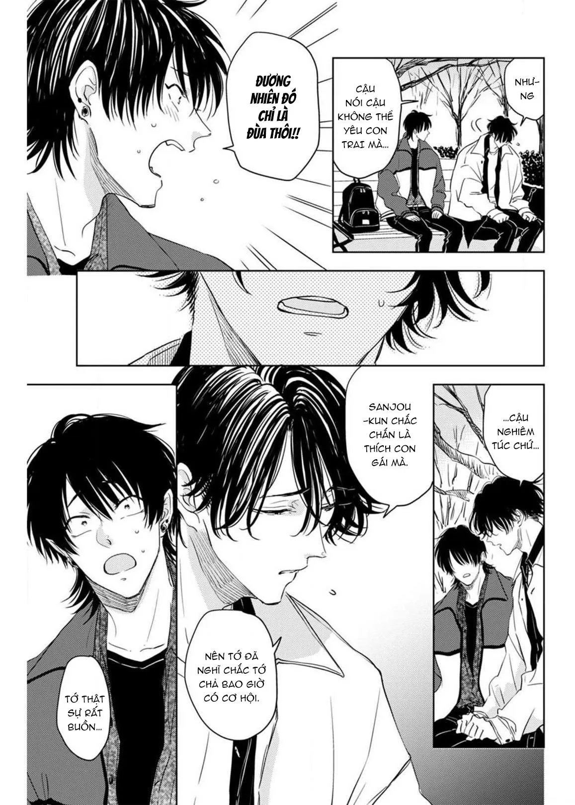 Thằng bạn buscu tôi trong lúc tôi ngủ phải làm sao đây Chapter 5 Trang 22