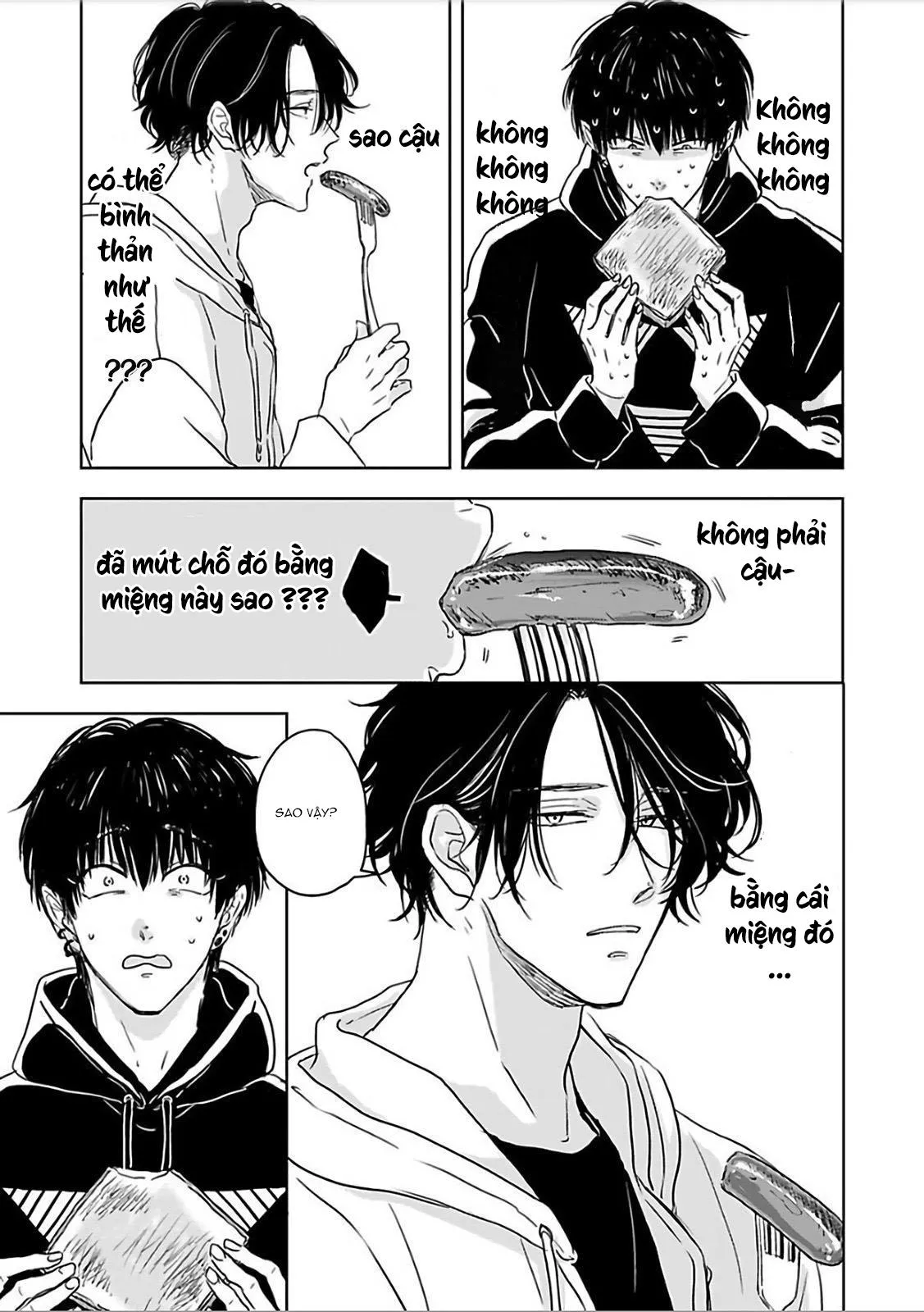 Thằng bạn buscu tôi trong lúc tôi ngủ phải làm sao đây Chapter 1 Trang 22