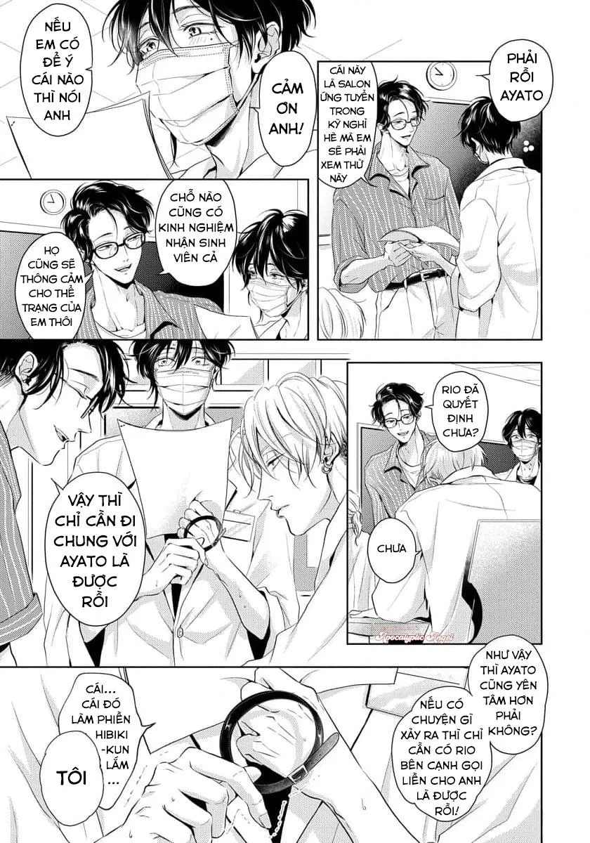 Mùi Hương Cậu Ấy Quá Cháy Bỏng Tôi Hứng Lên Rồi!! Chapter 4 Trang 9