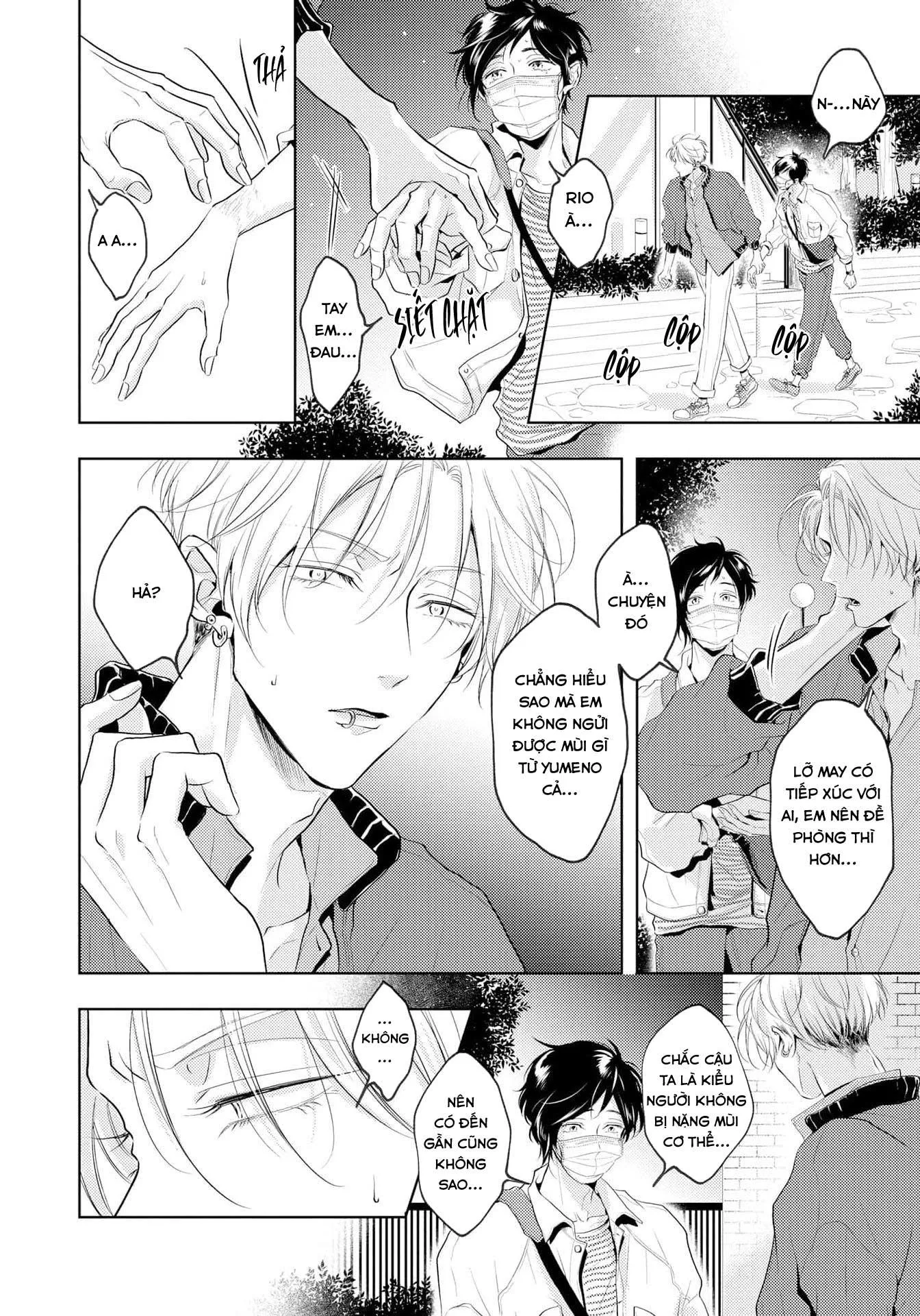 Mùi Hương Cậu Ấy Quá Cháy Bỏng Tôi Hứng Lên Rồi!! Chapter 8 Trang 4