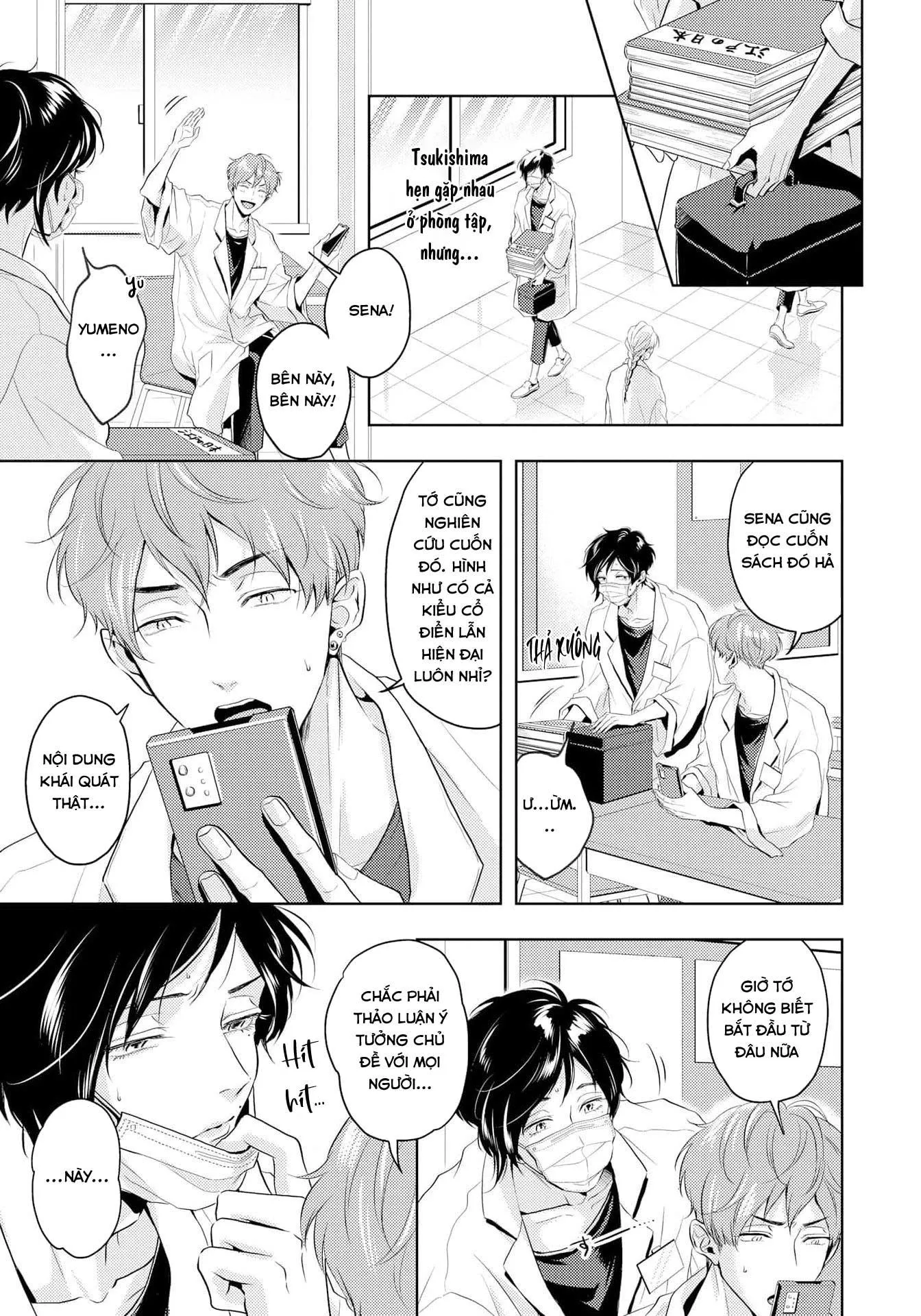 Mùi Hương Cậu Ấy Quá Cháy Bỏng Tôi Hứng Lên Rồi!! Chapter 8 Trang 7