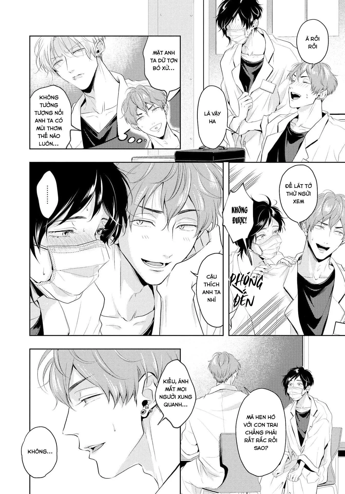 Mùi Hương Cậu Ấy Quá Cháy Bỏng Tôi Hứng Lên Rồi!! Chapter 8 Trang 10