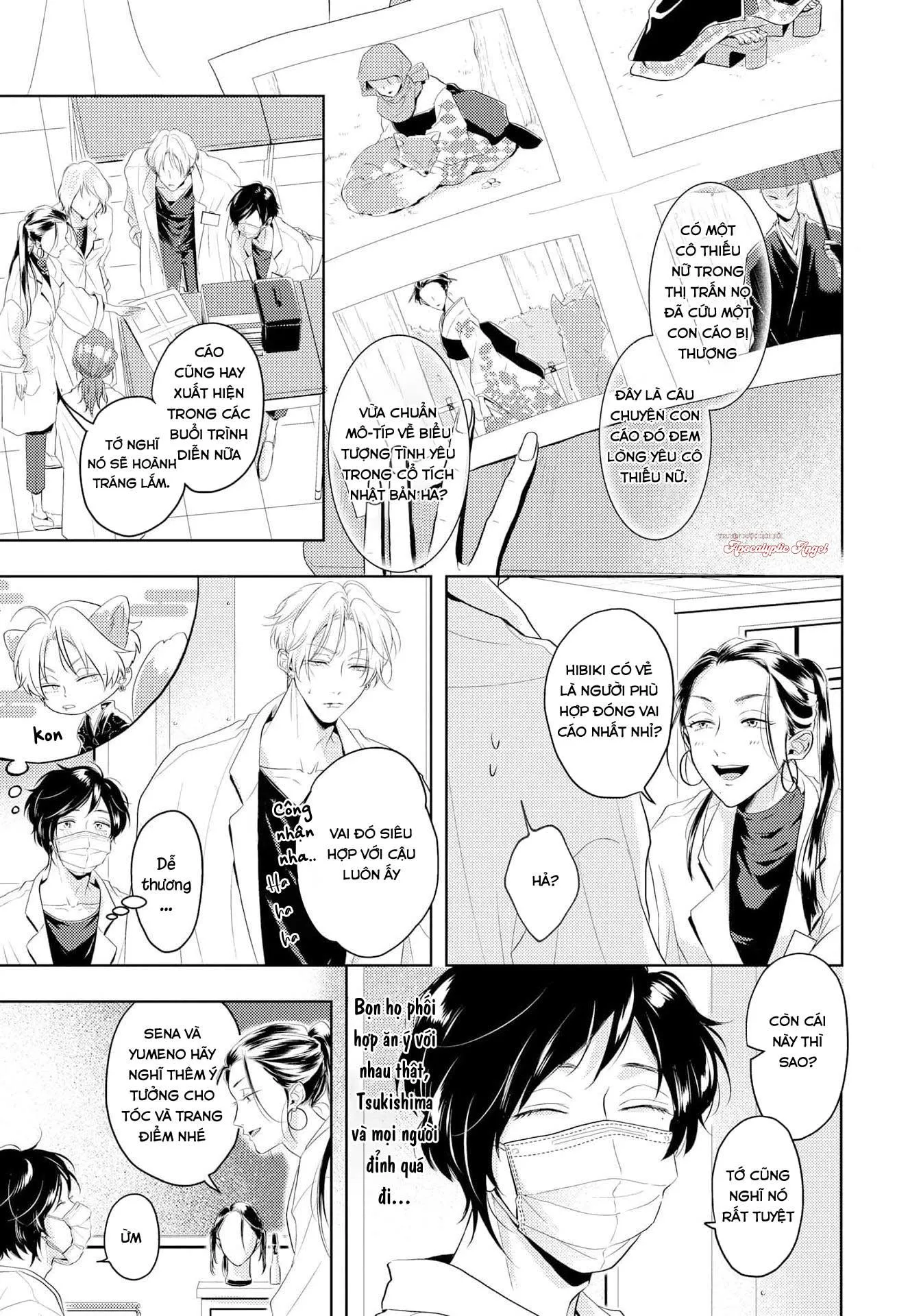 Mùi Hương Cậu Ấy Quá Cháy Bỏng Tôi Hứng Lên Rồi!! Chapter 8 Trang 13