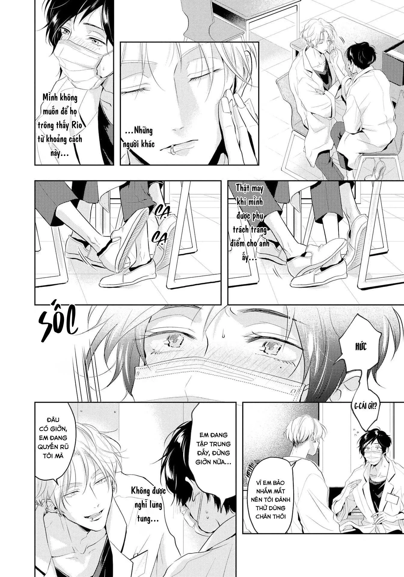 Mùi Hương Cậu Ấy Quá Cháy Bỏng Tôi Hứng Lên Rồi!! Chapter 8 Trang 16