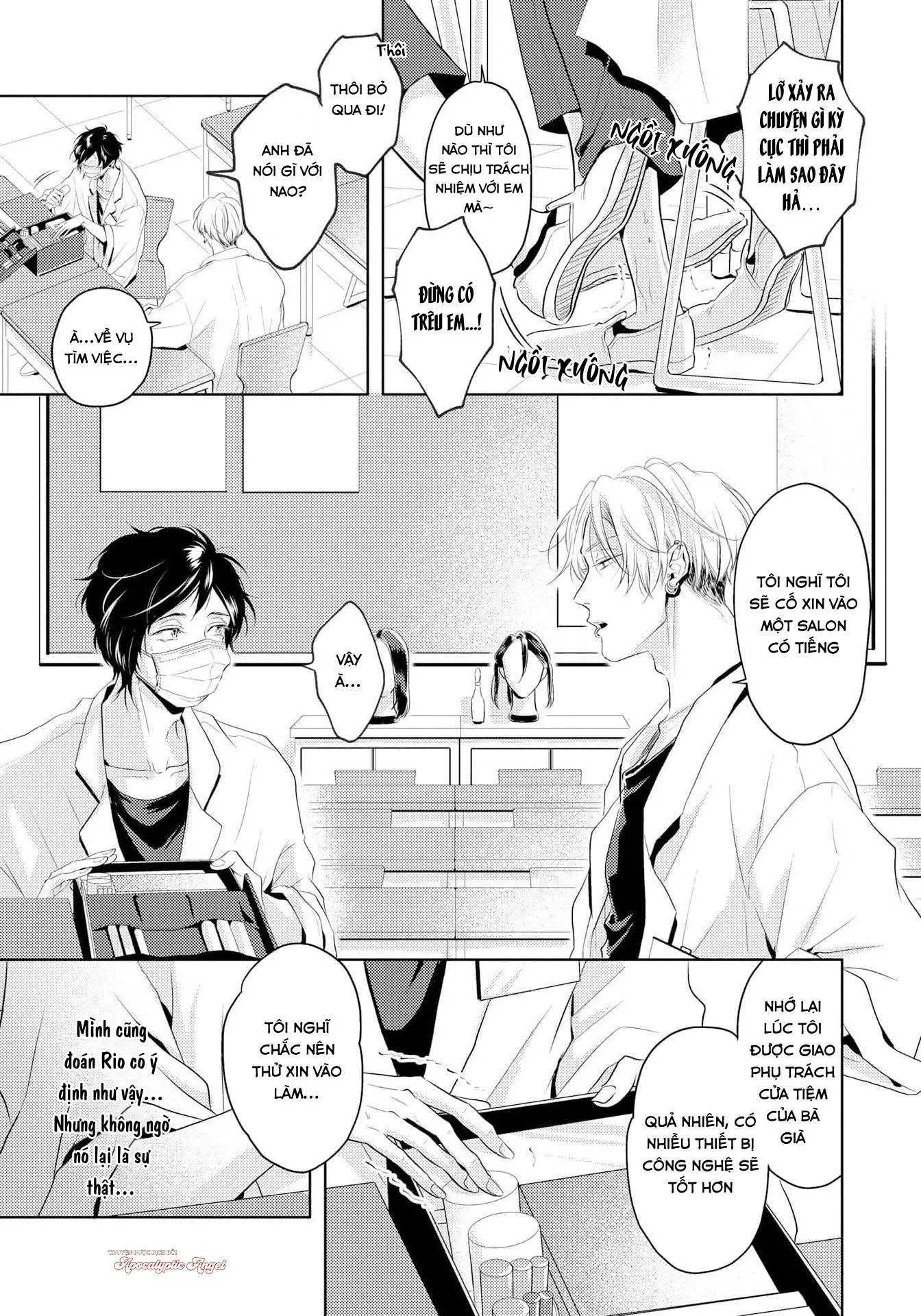 Mùi Hương Cậu Ấy Quá Cháy Bỏng Tôi Hứng Lên Rồi!! Chapter 8 Trang 17