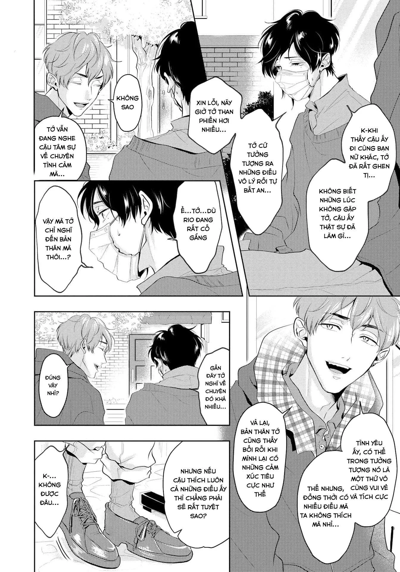 Mùi Hương Cậu Ấy Quá Cháy Bỏng Tôi Hứng Lên Rồi!! Chapter 9 Trang 6