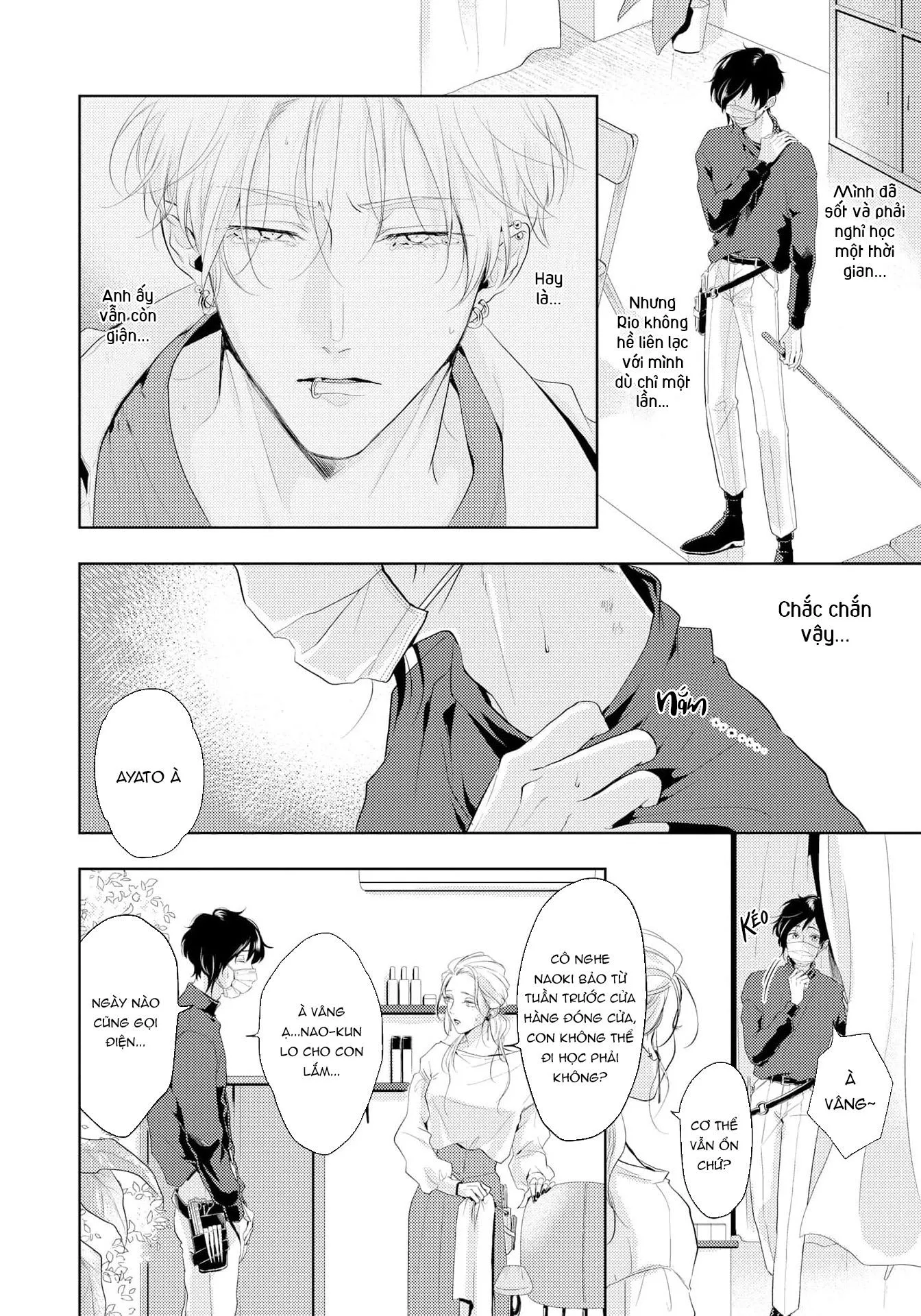 Mùi Hương Cậu Ấy Quá Cháy Bỏng Tôi Hứng Lên Rồi!! Chapter 10 Trang 4