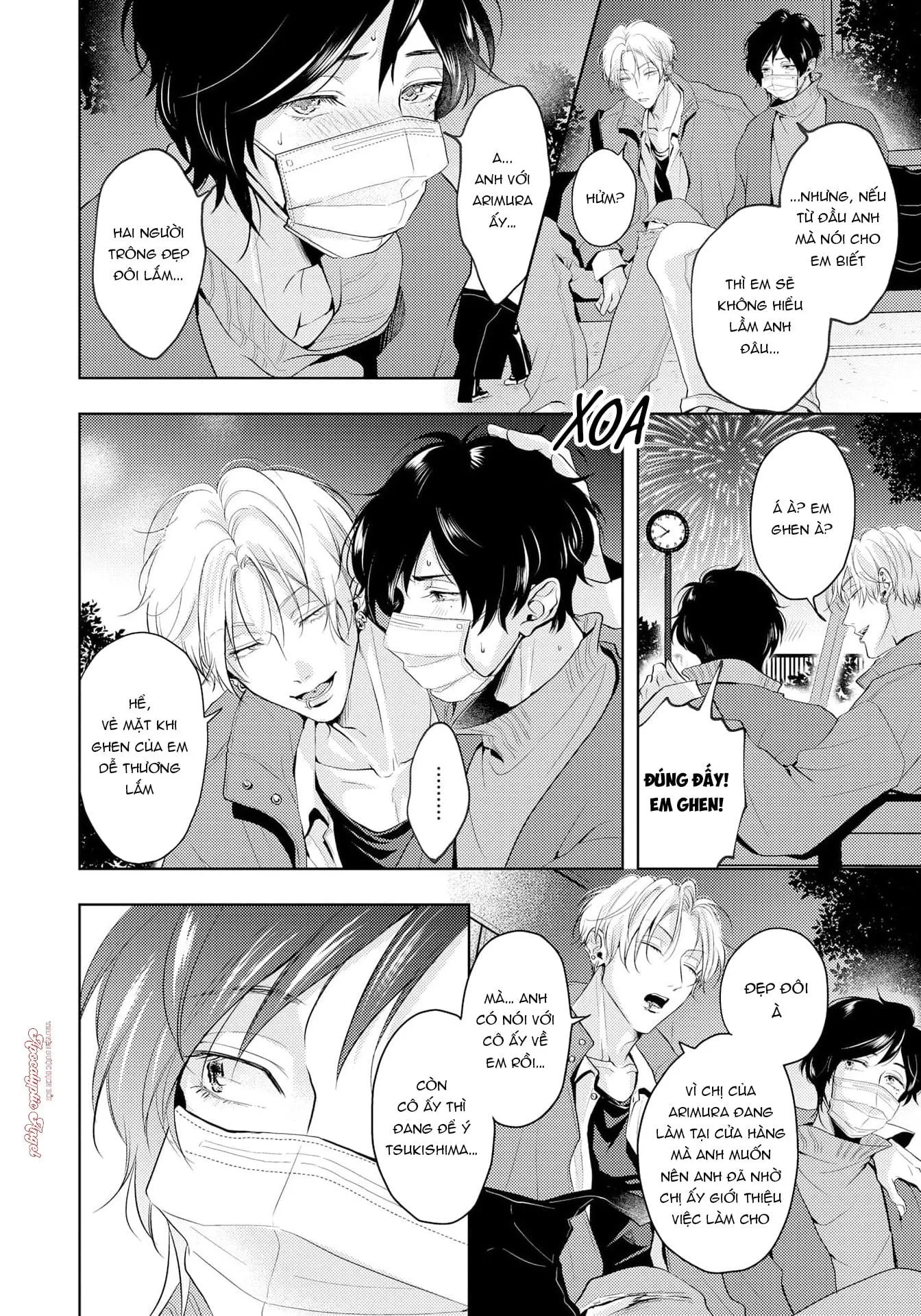 Mùi Hương Cậu Ấy Quá Cháy Bỏng Tôi Hứng Lên Rồi!! Chapter 11 Trang 8