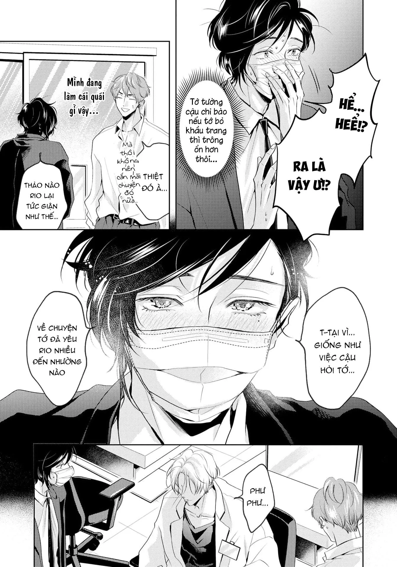 Mùi Hương Cậu Ấy Quá Cháy Bỏng Tôi Hứng Lên Rồi!! Chapter 12 Trang 7