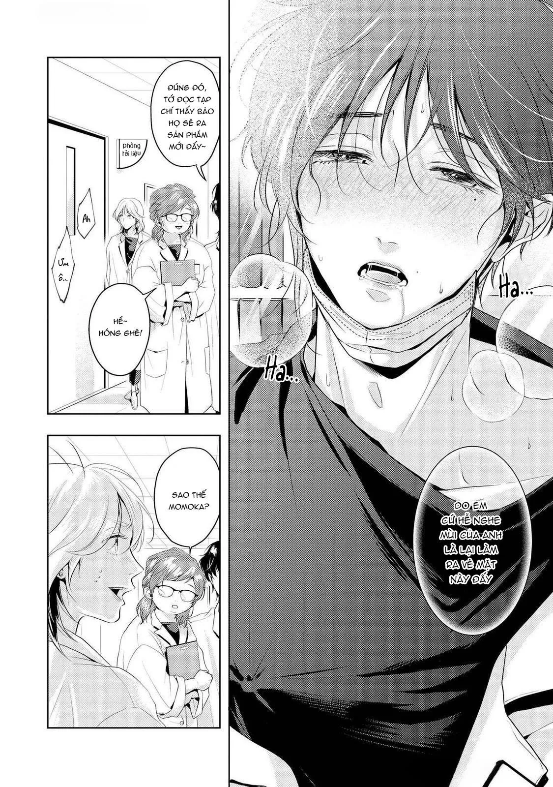 Mùi Hương Cậu Ấy Quá Cháy Bỏng Tôi Hứng Lên Rồi!! Chapter 13 Trang 3