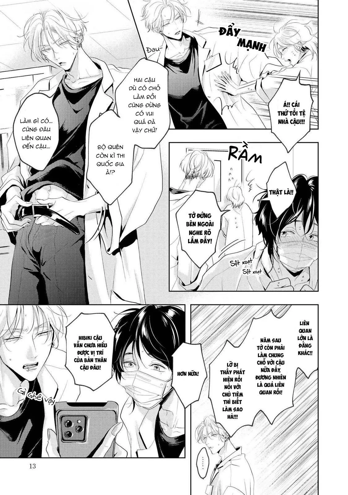 Mùi Hương Cậu Ấy Quá Cháy Bỏng Tôi Hứng Lên Rồi!! Chapter 13 Trang 10