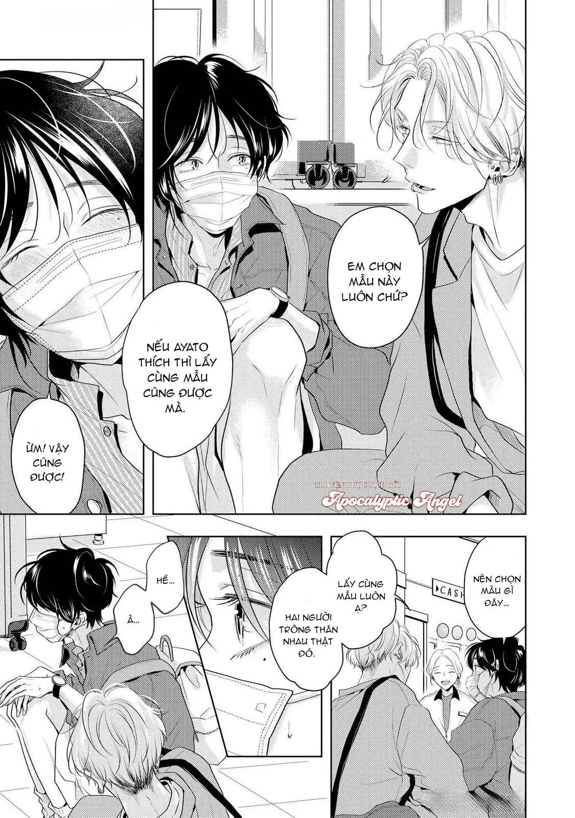 Mùi Hương Cậu Ấy Quá Cháy Bỏng Tôi Hứng Lên Rồi!! Chapter 14 Trang 8