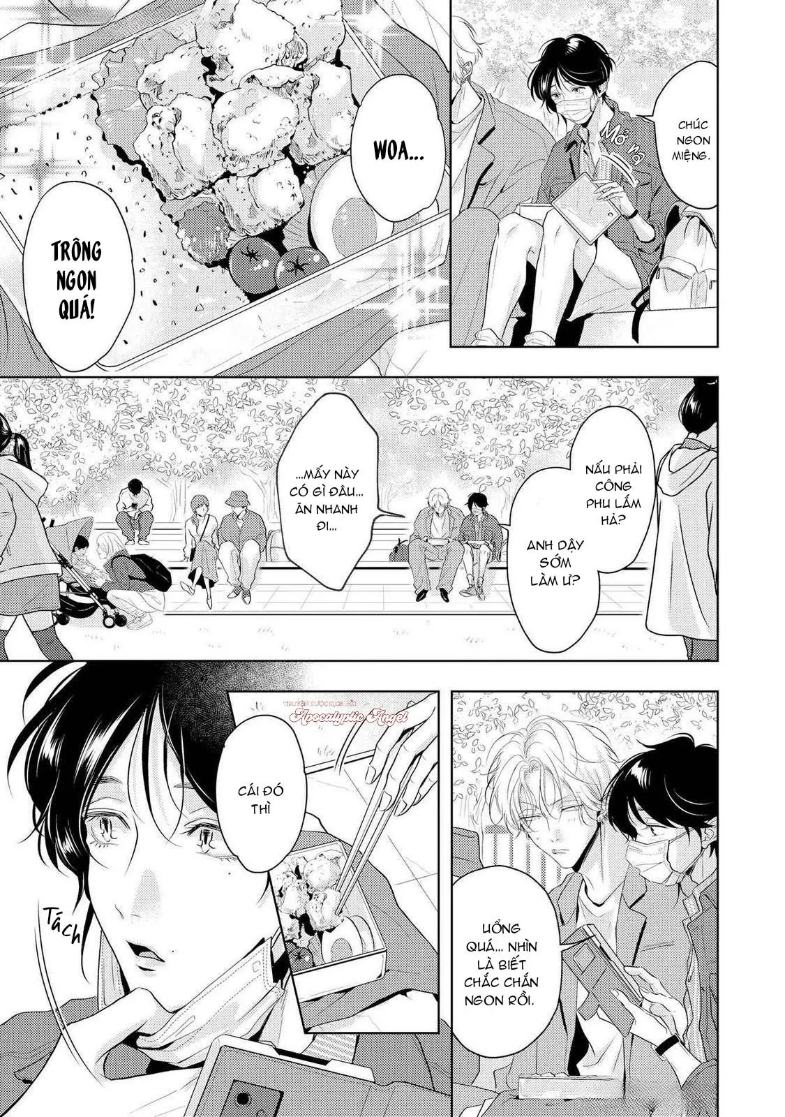 Mùi Hương Cậu Ấy Quá Cháy Bỏng Tôi Hứng Lên Rồi!! Chapter 14 Trang 12