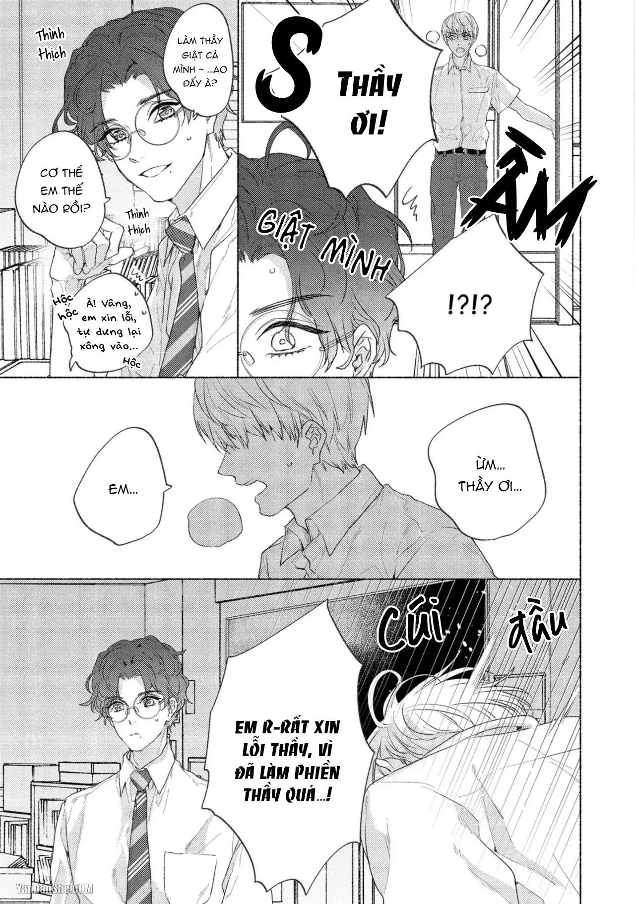 Thầy à, em không thể chịu đựng được nữa Chapter 2 Trang 10
