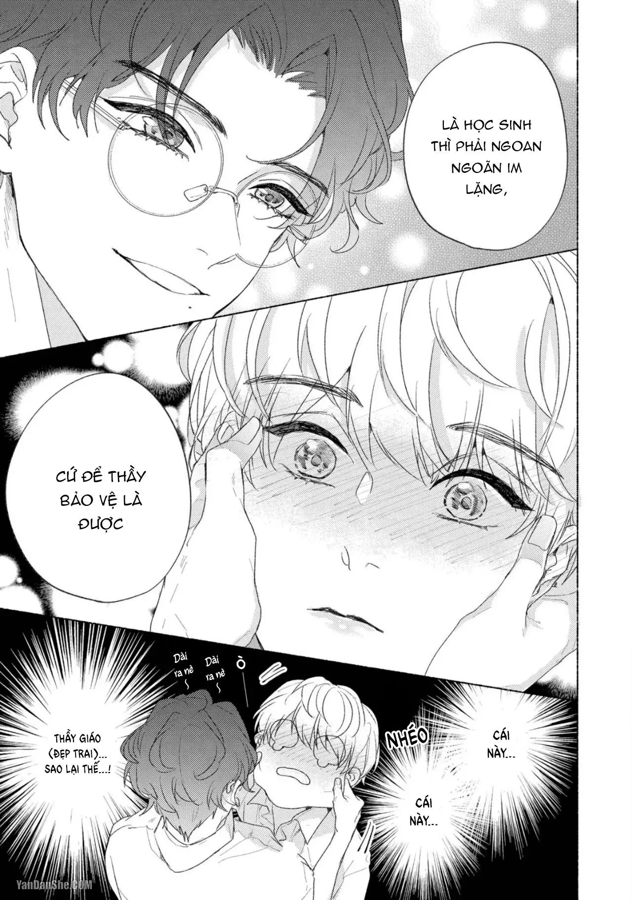 Thầy à, em không thể chịu đựng được nữa Chapter 2 Trang 12
