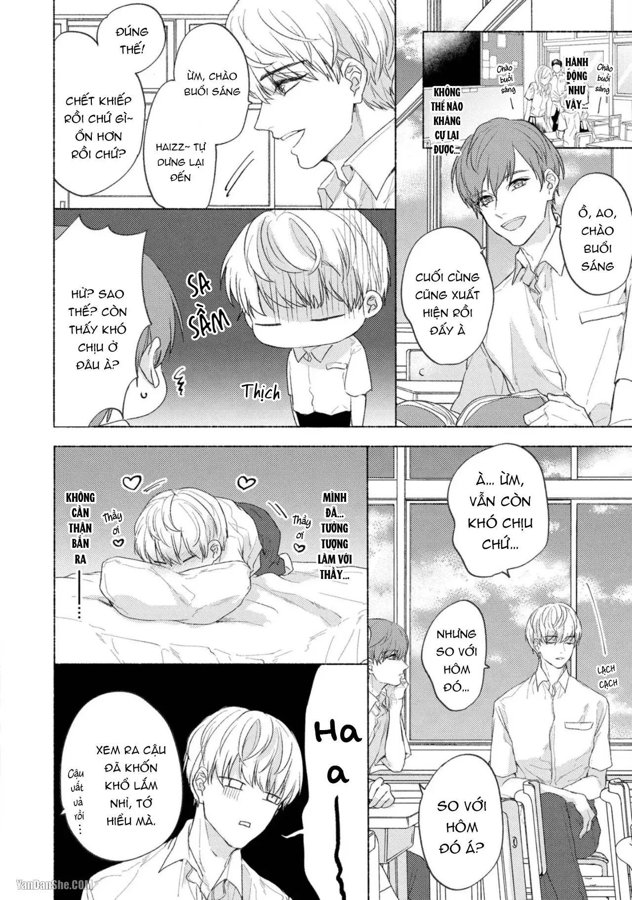 Thầy à, em không thể chịu đựng được nữa Chapter 2 Trang 13