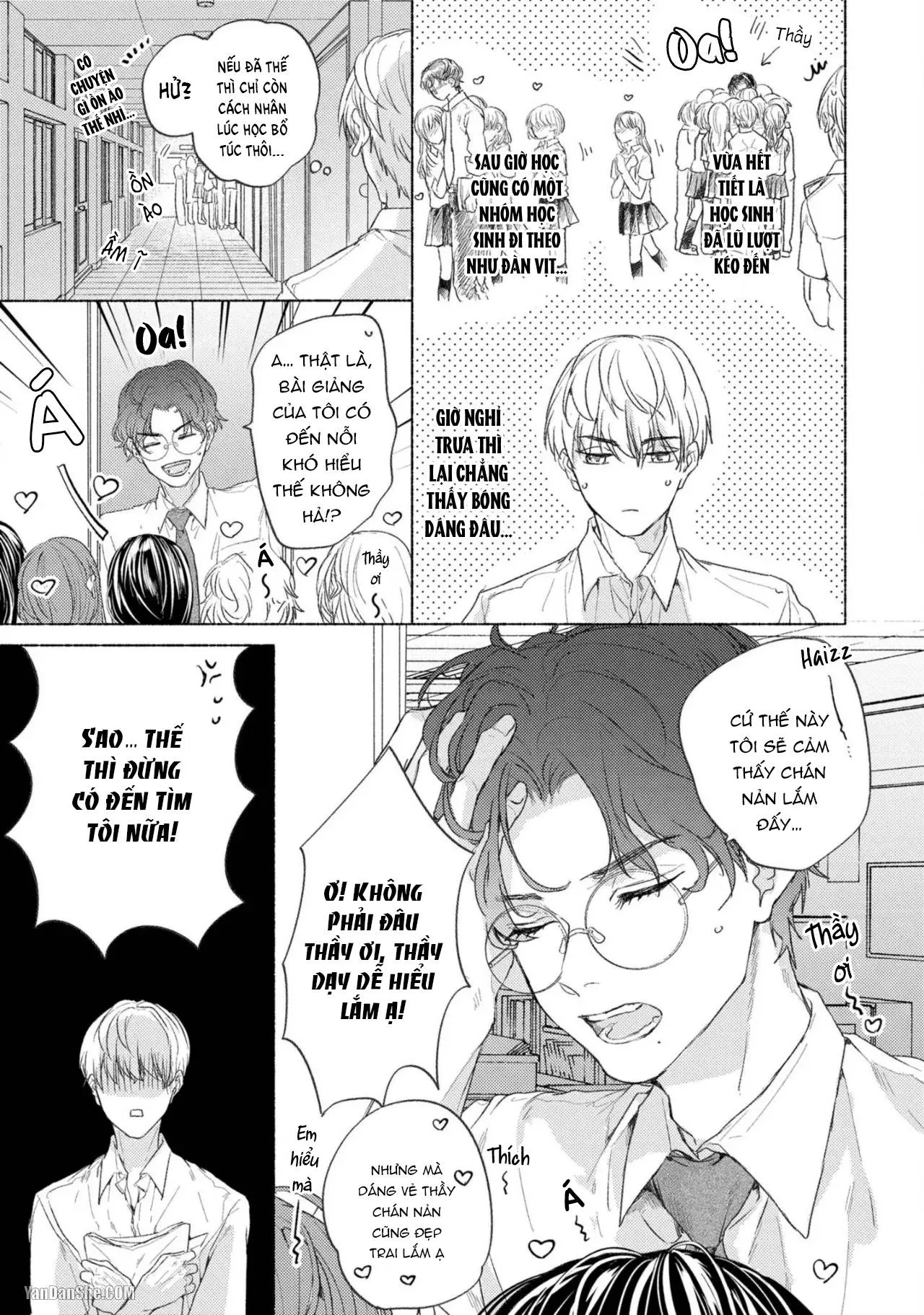 Thầy à, em không thể chịu đựng được nữa Chapter 2 Trang 16