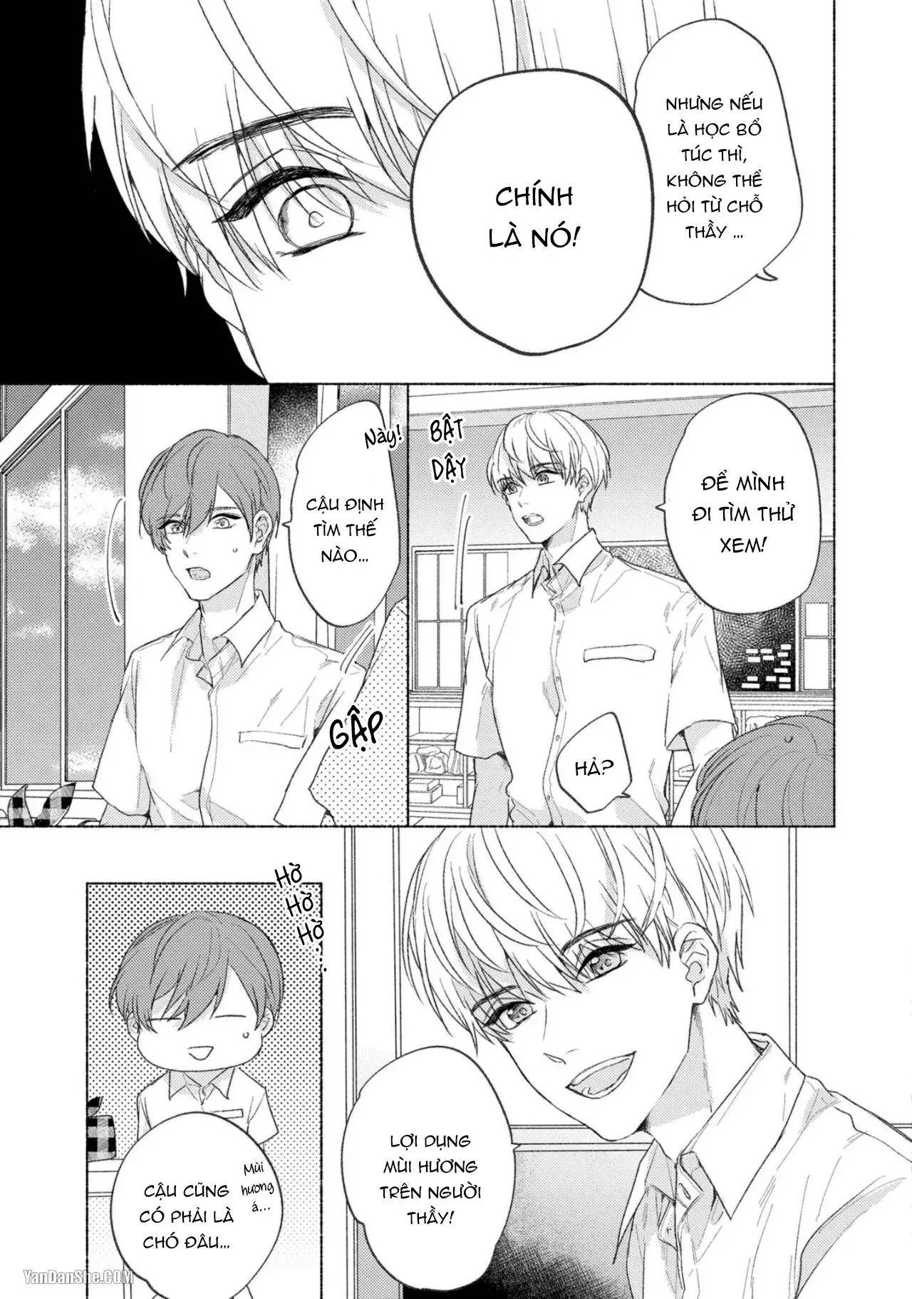 Thầy à, em không thể chịu đựng được nữa Chapter 2 Trang 18