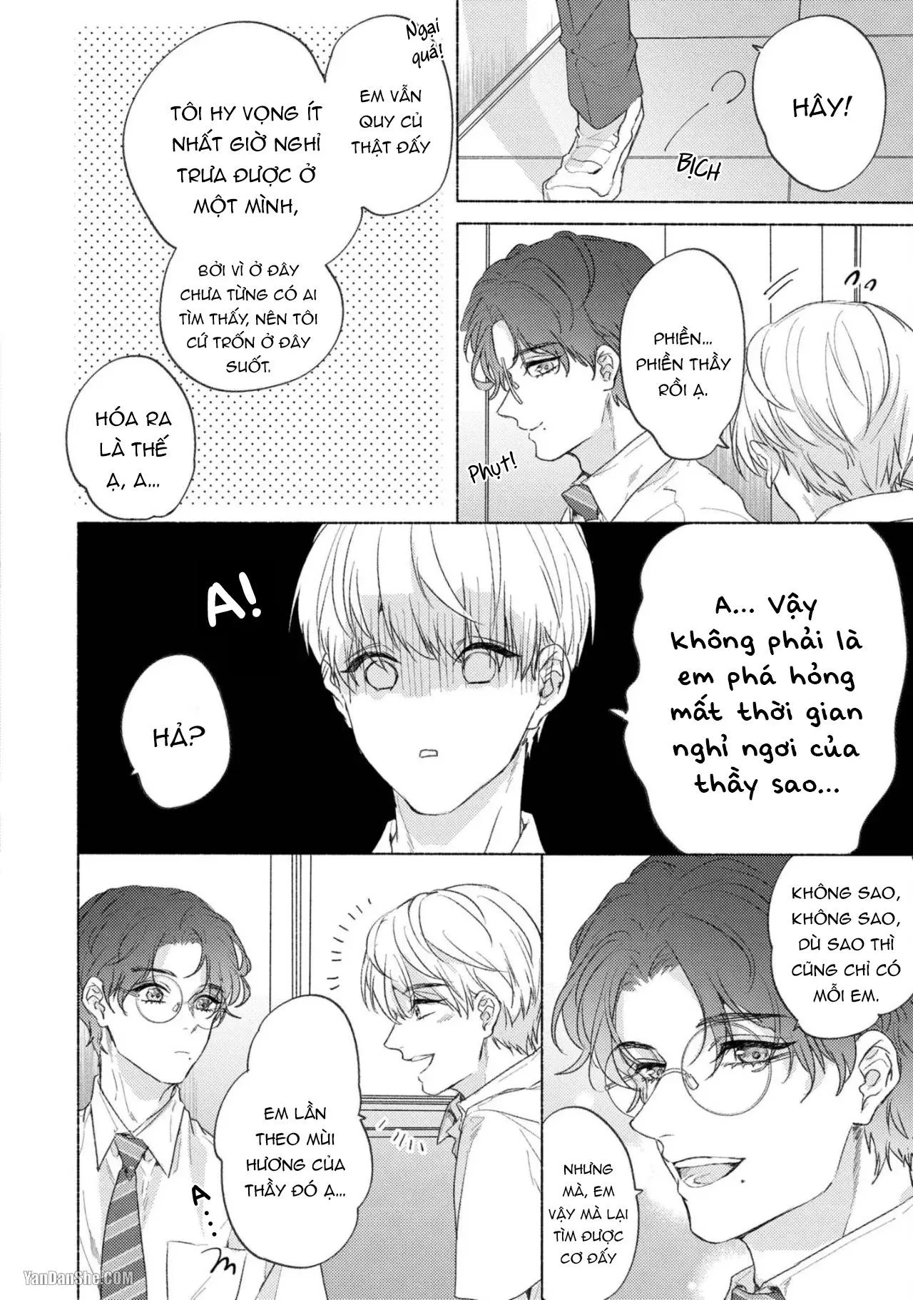 Thầy à, em không thể chịu đựng được nữa Chapter 2 Trang 23