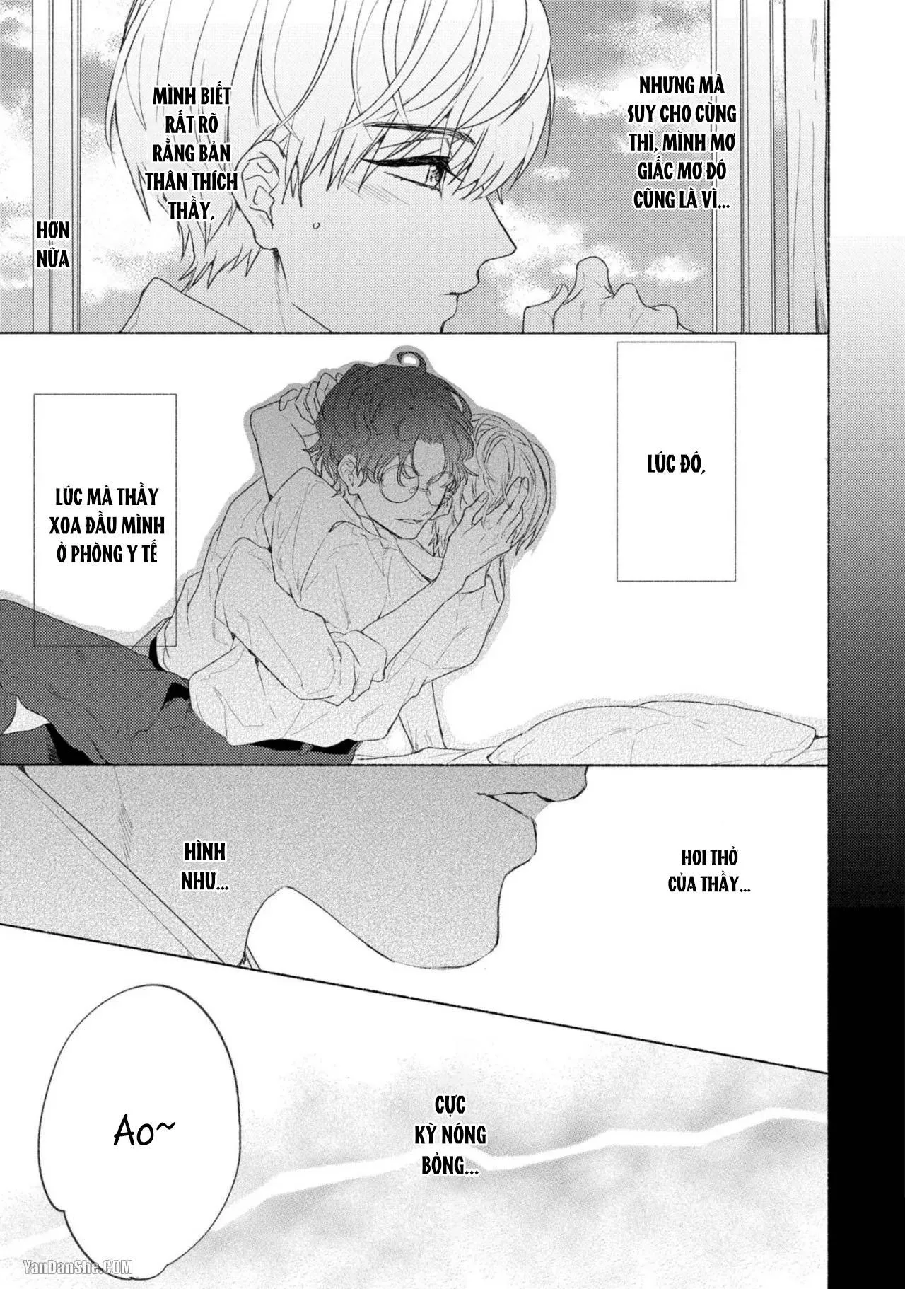 Thầy à, em không thể chịu đựng được nữa Chapter 3 Trang 8