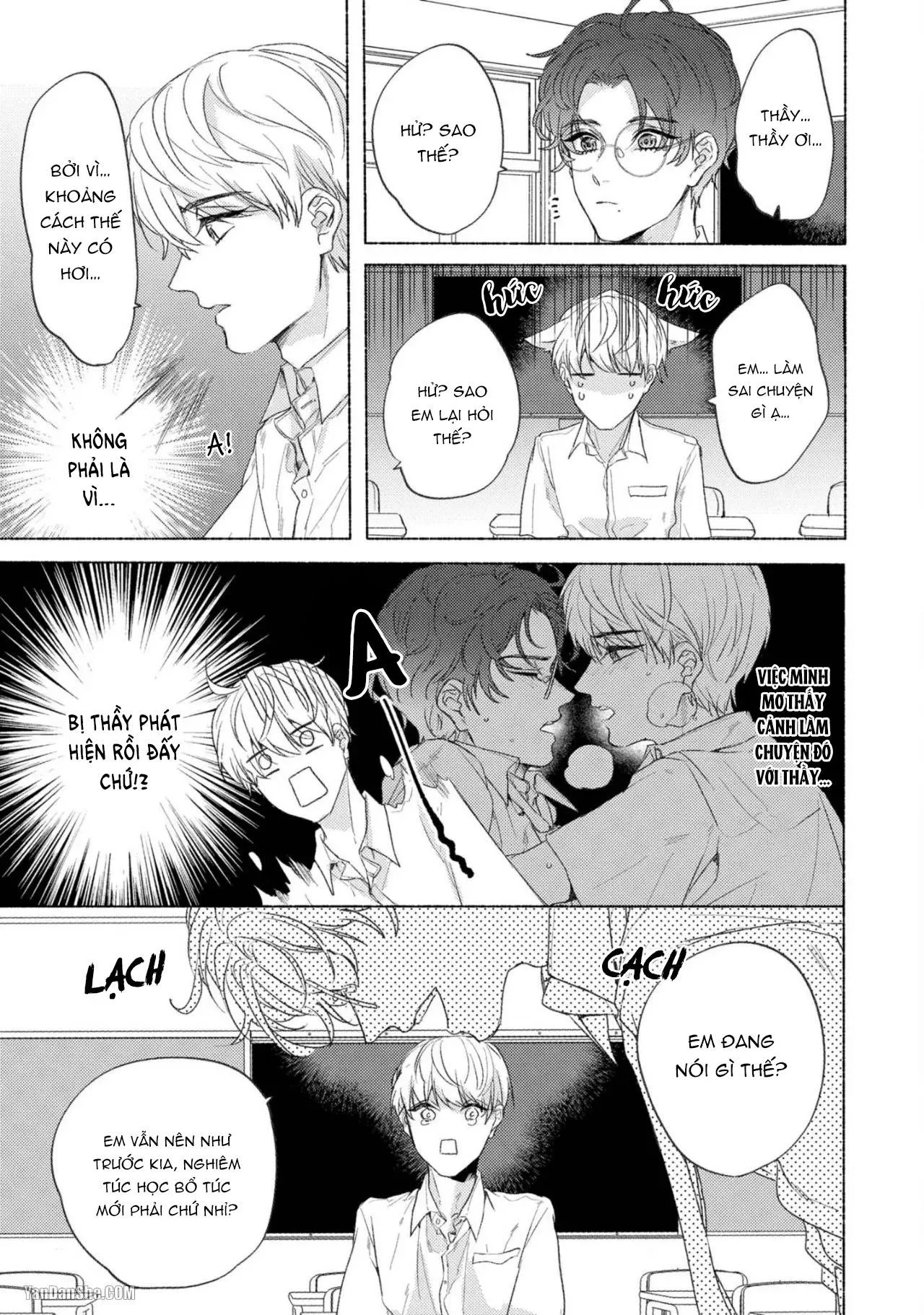 Thầy à, em không thể chịu đựng được nữa Chapter 3 Trang 12